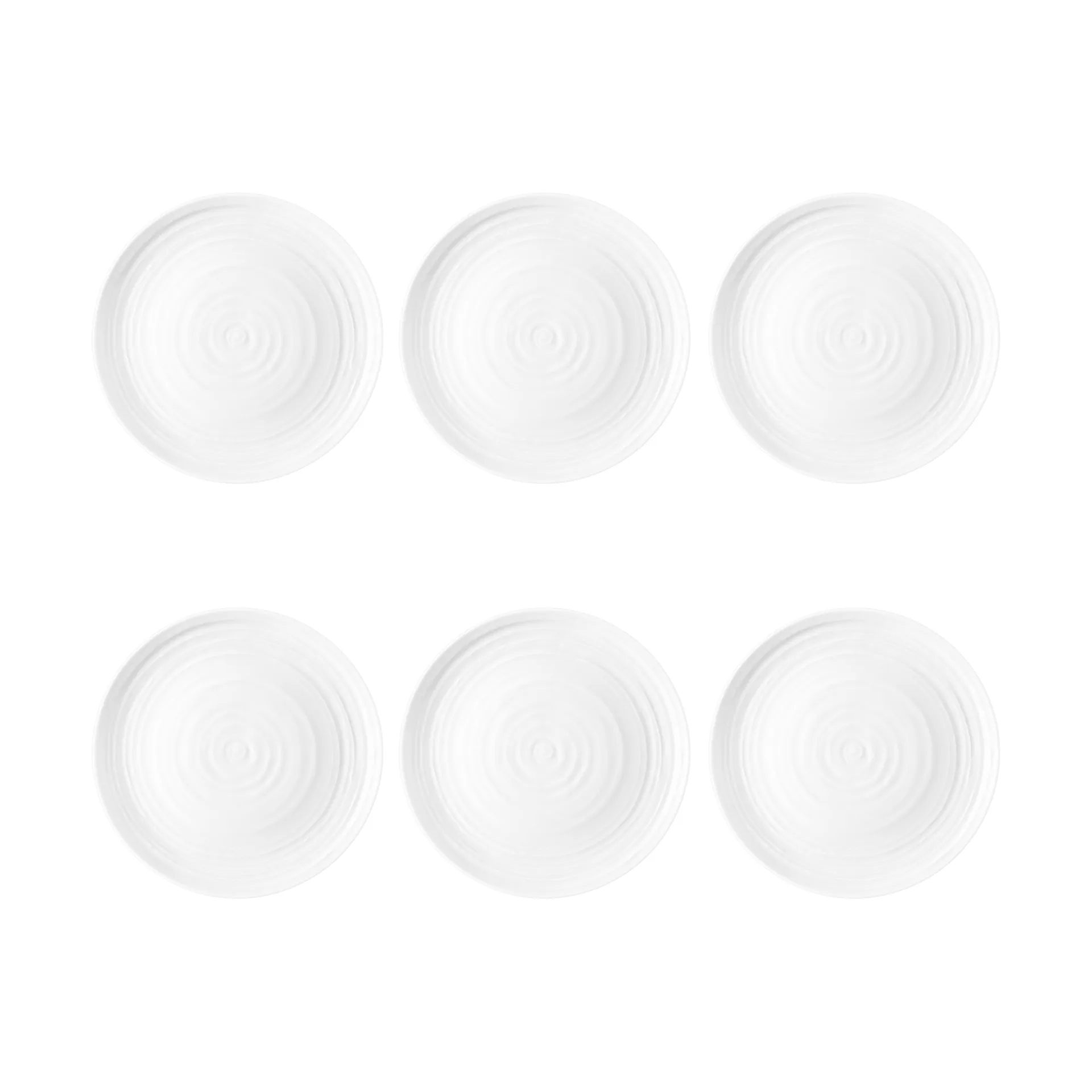 Seltmann Weiden Terra tallerken Ø17,7 cm 6-pak Hvid