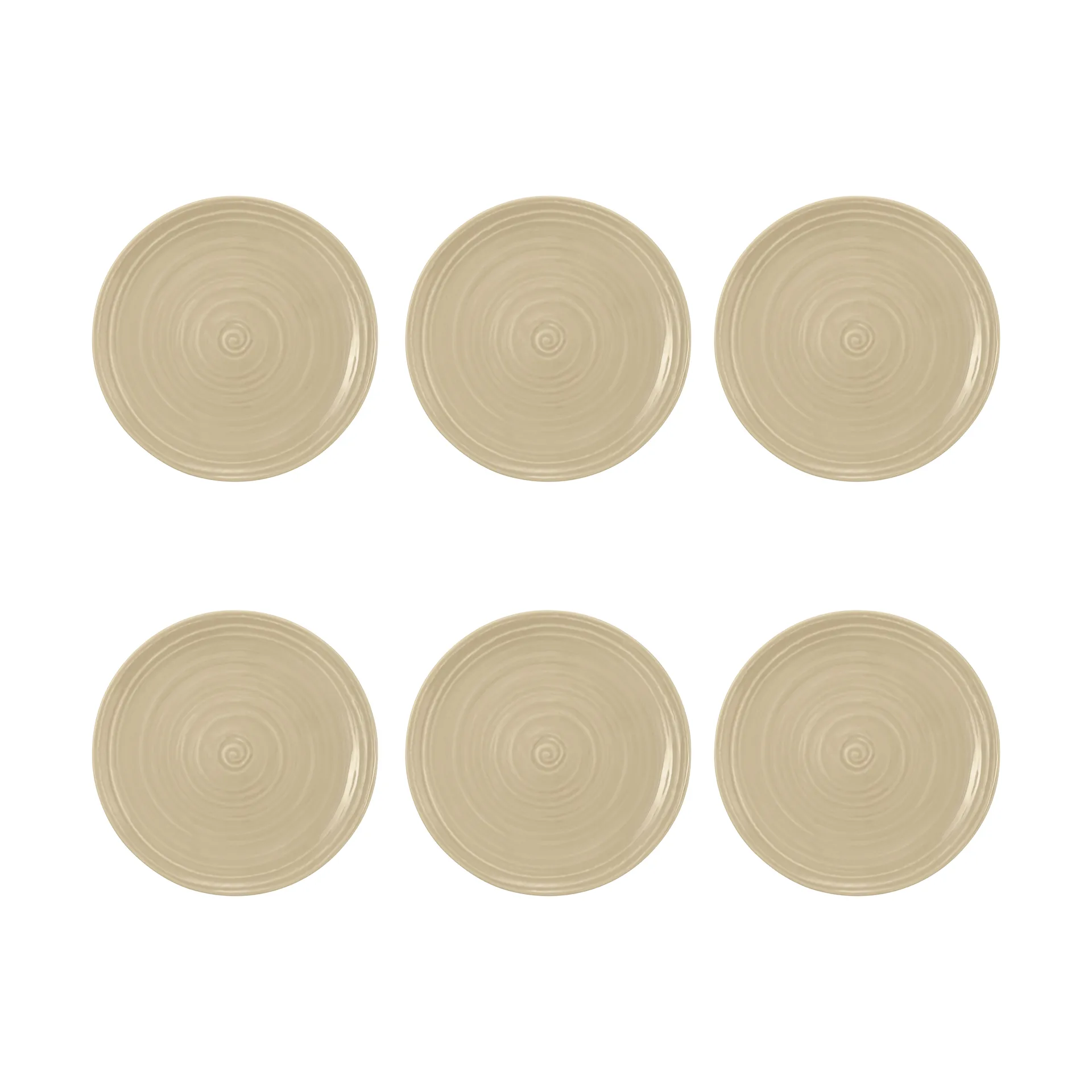Seltmann Weiden Terra tallerken Ø17,7 cm 6-pak Sand Beige