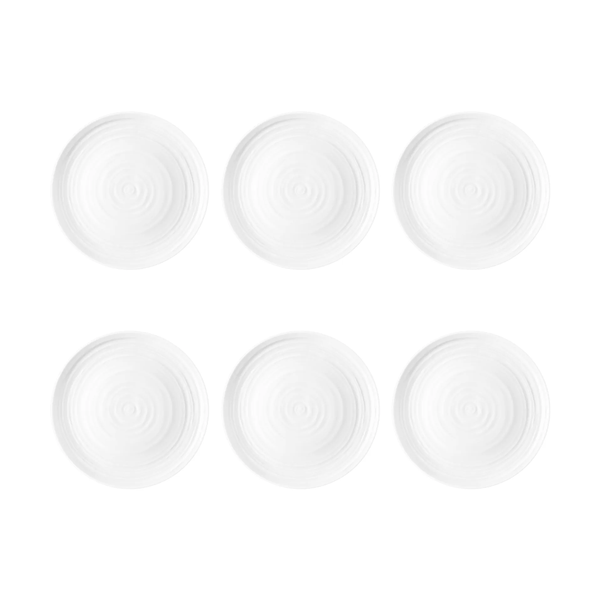 Seltmann Weiden Terra tallerken Ø22,7 cm 6-pak Hvid