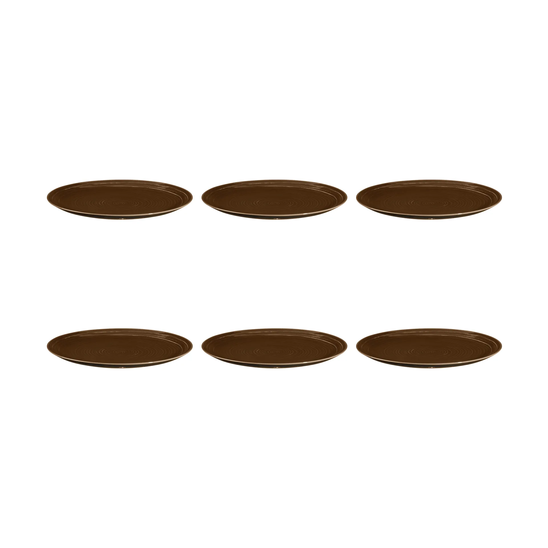 Seltmann Weiden Terra tallerken Ø27,8 cm 6-pak Earth Brown