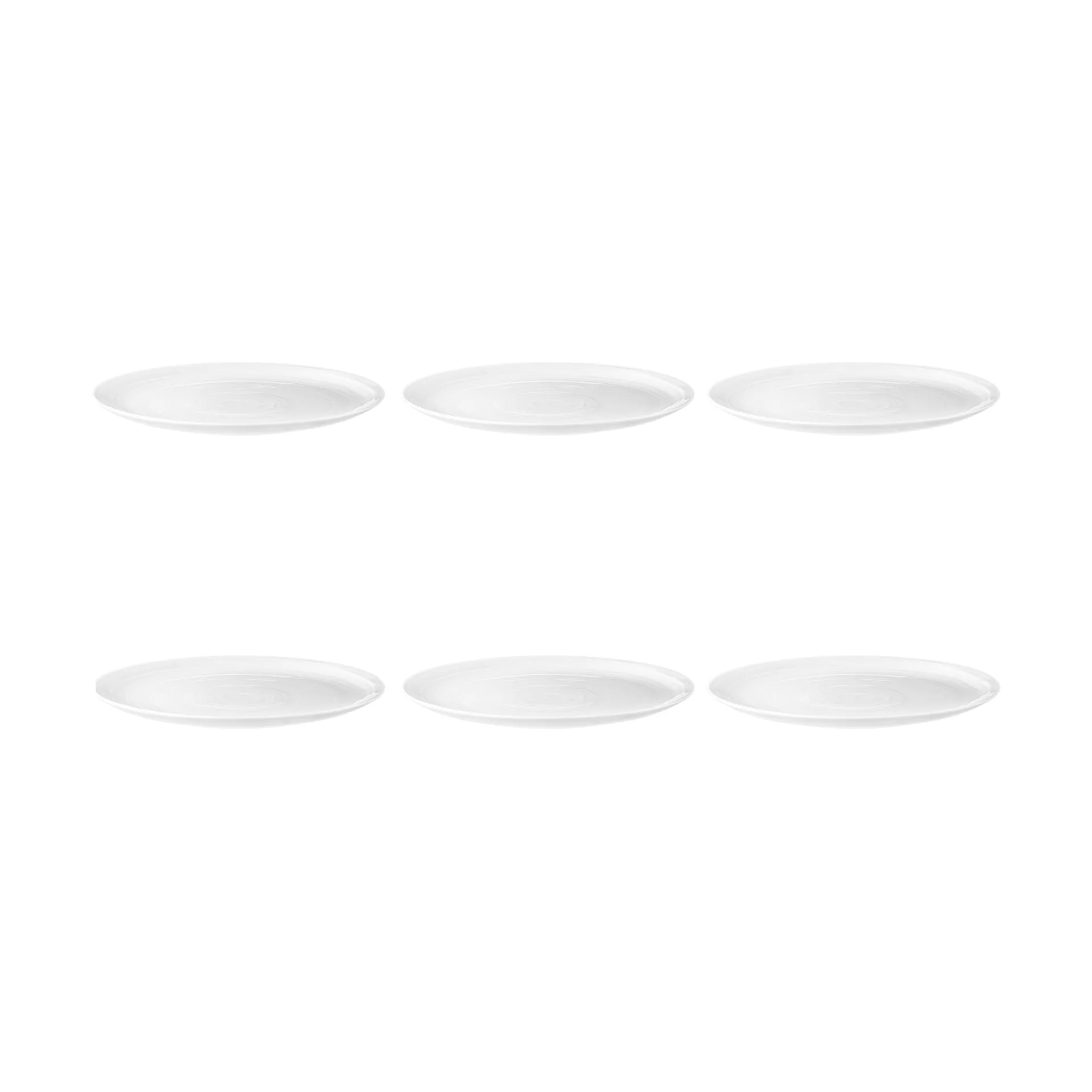 Seltmann Weiden Terra tallerken Ø27,8 cm 6-pak Hvid