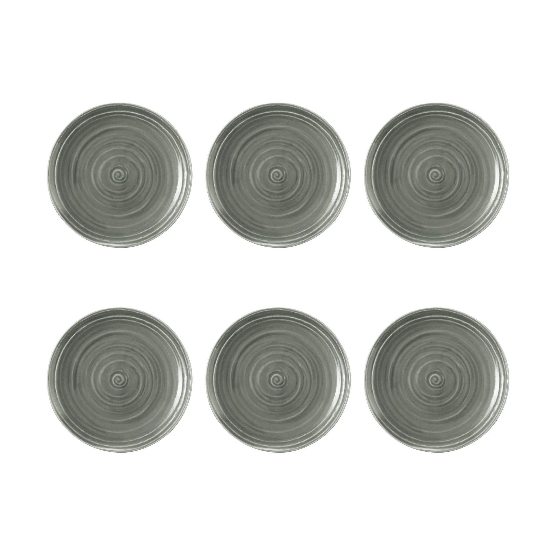 Seltmann Weiden Terra tallrik &Oslash;17,7 cm 6-pack Pearl Grey