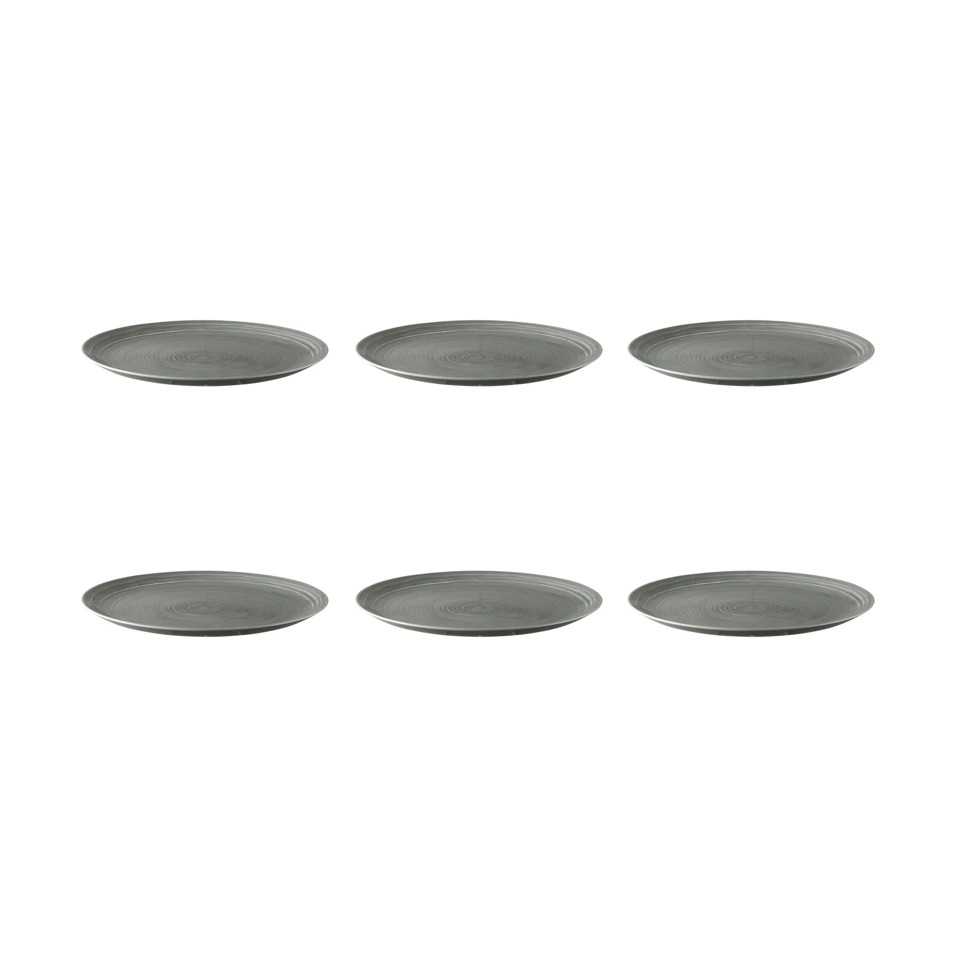 Seltmann Weiden Terra tallrik &Oslash;27,8 cm 6-pack Pearl Grey