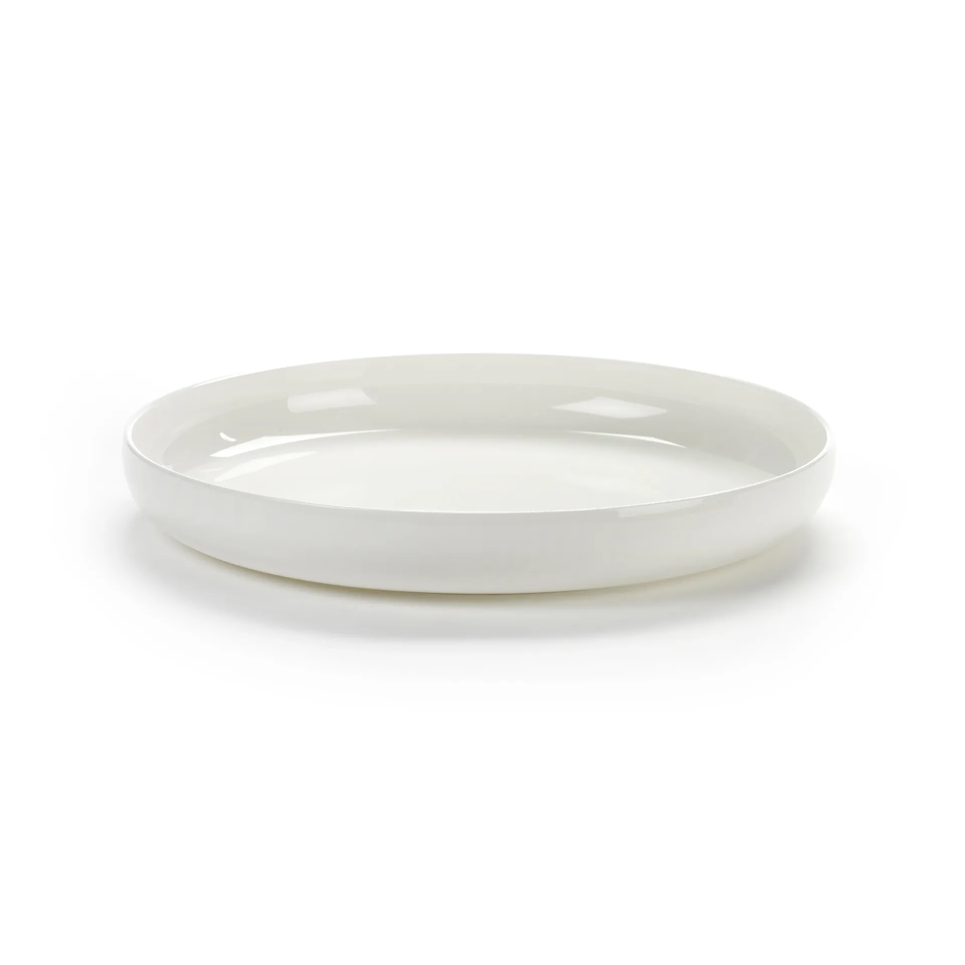 Serax Base bordje met hoge rand wit 20 cm