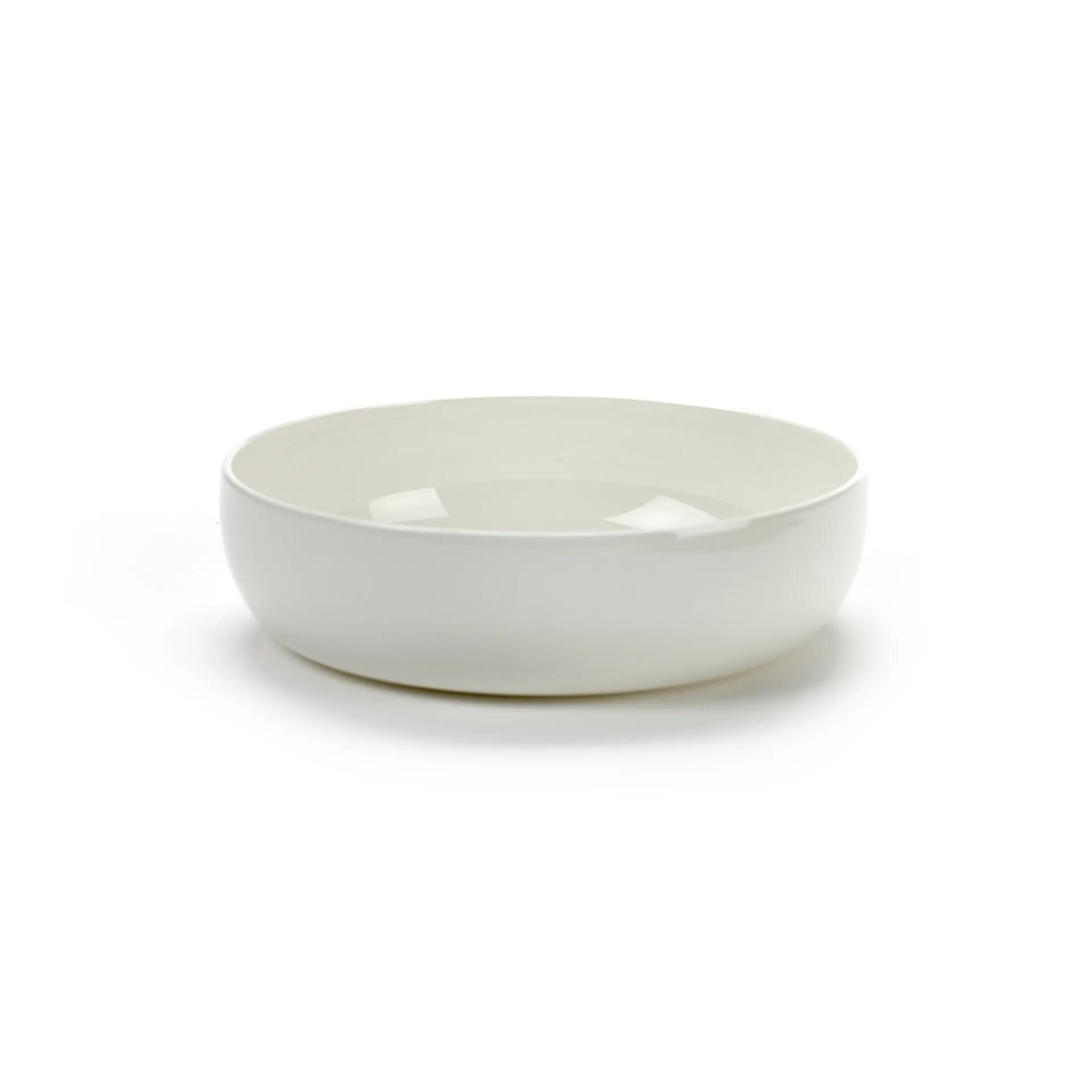 Serax Base dyb tallerken hvid 16 cm