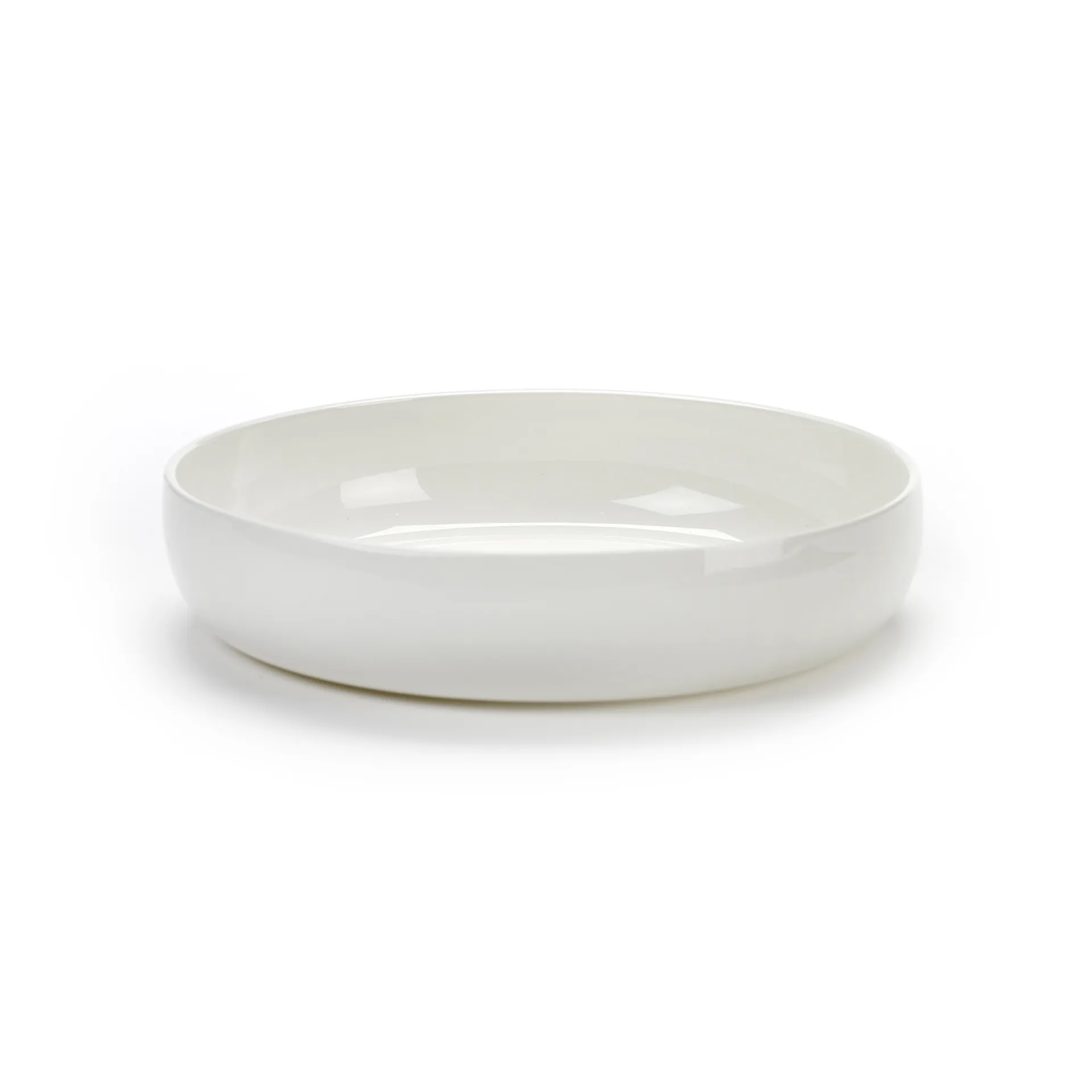 Serax Base dyb tallerken hvid 20 cm