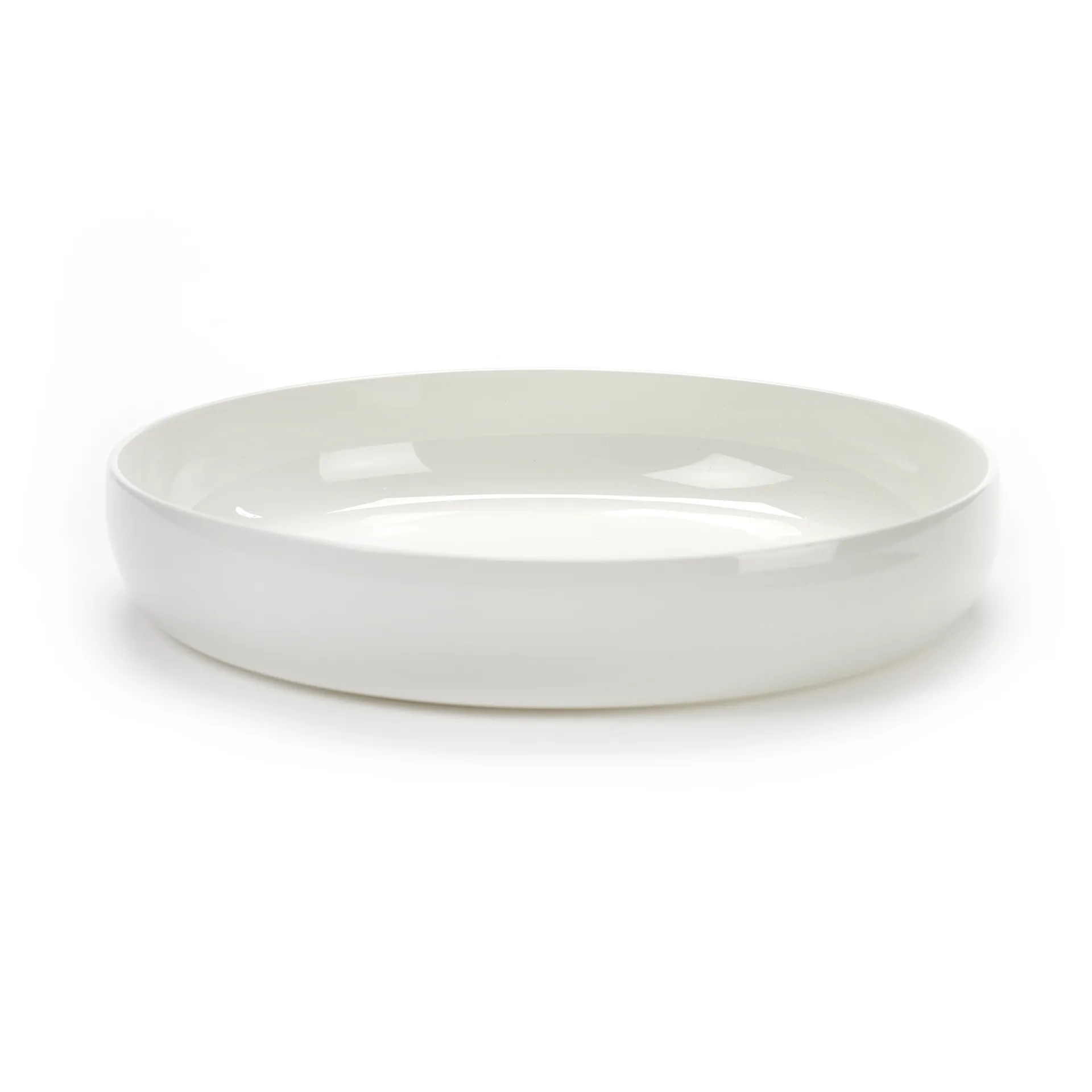 Serax Base dyb tallerken hvid 24 cm