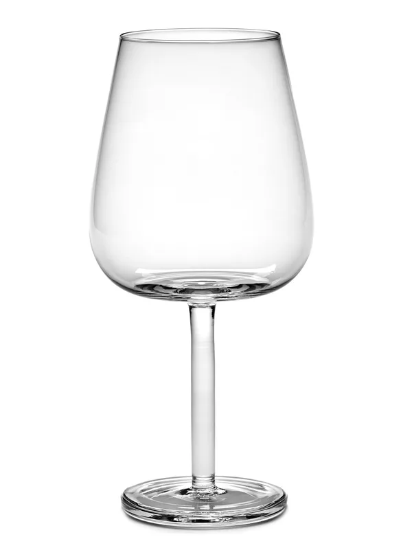 Base rödvinglas Curved, 65 cl