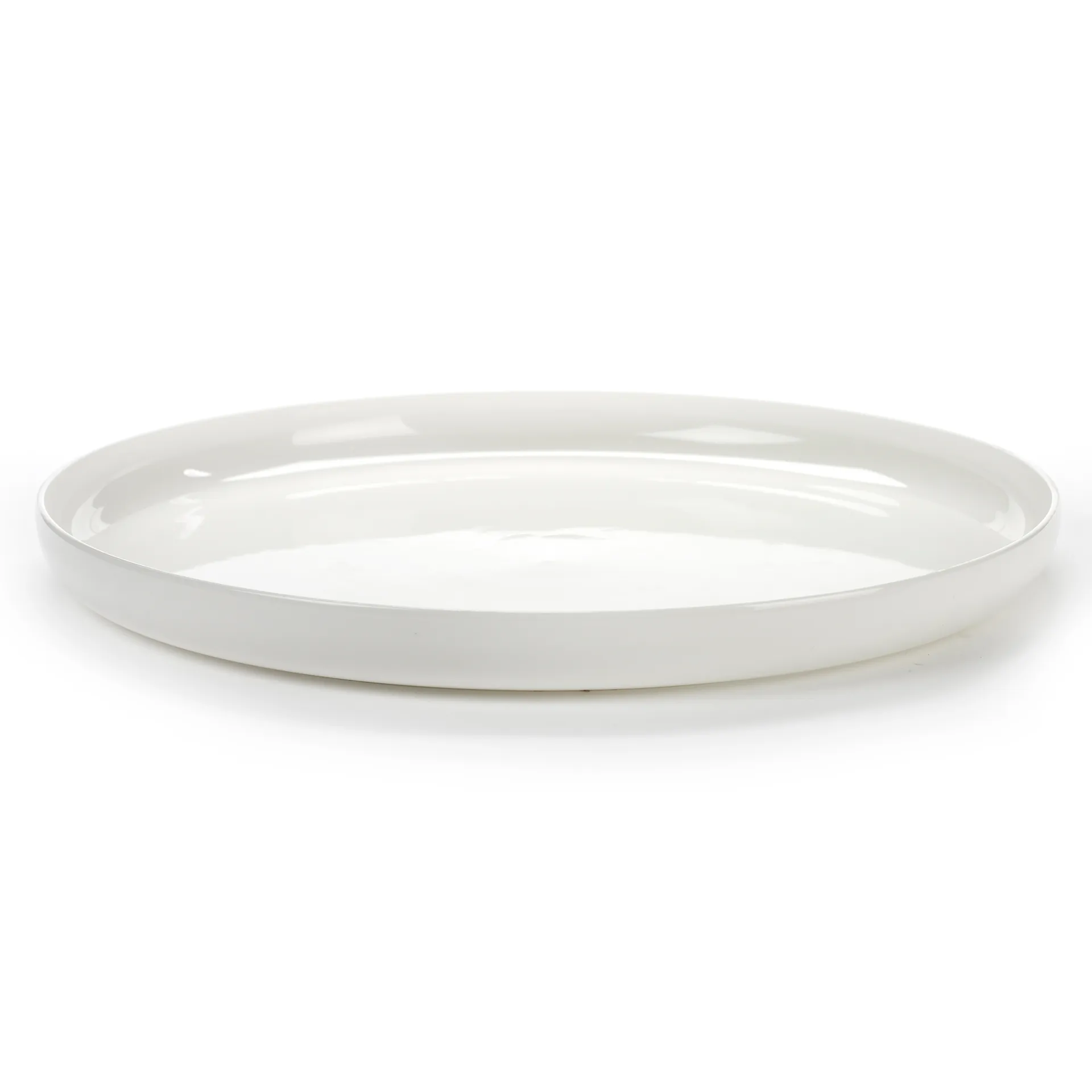 Serax Base serveringsfat med h&oslash;y kant hvit 32 cm