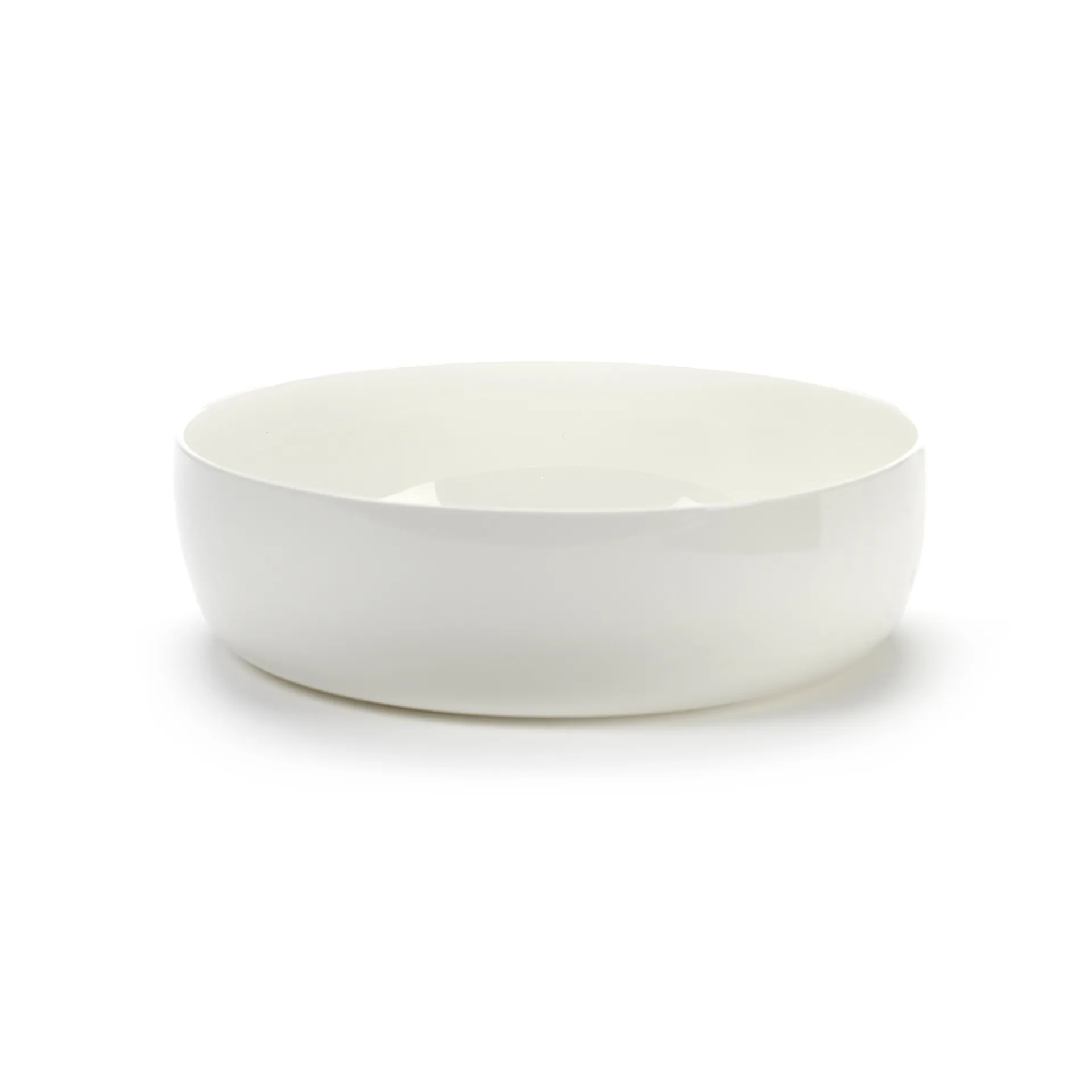 Serax Base serveringssk&aring;l med lav kant hvid 20 cm