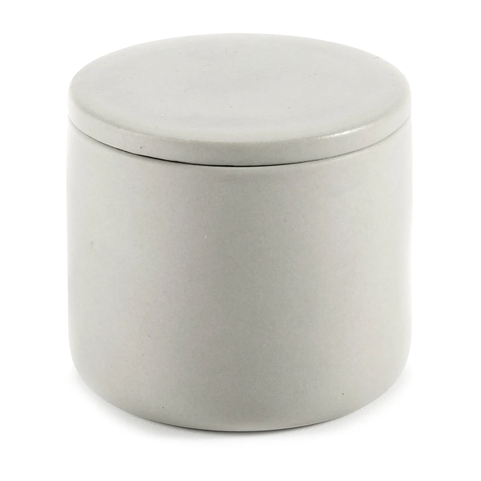 Serax Bocal de stockage rond avec couvercle Cose S bas Ø7 cm Beige