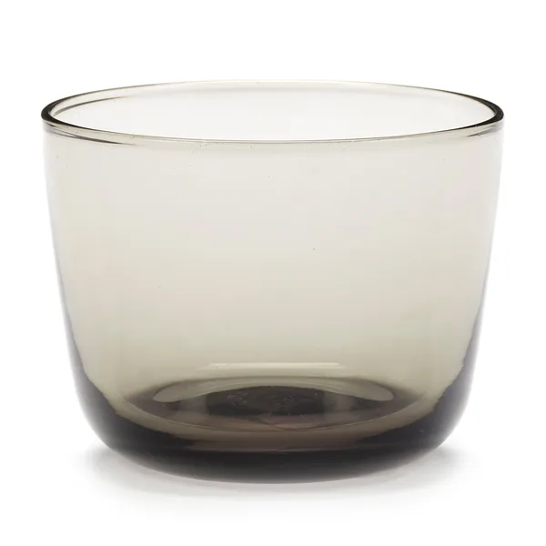Cena lågt glas Ø8,5 cm, Smokey