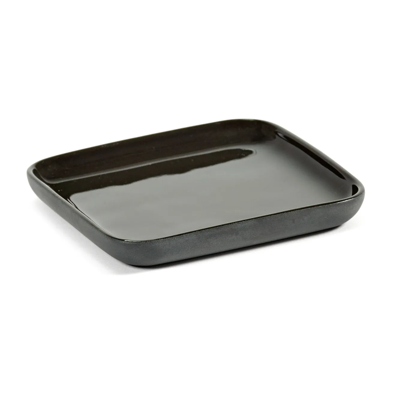 Serax Cose bakke firkantet 9,8x9,8 cm Dark Grey billede