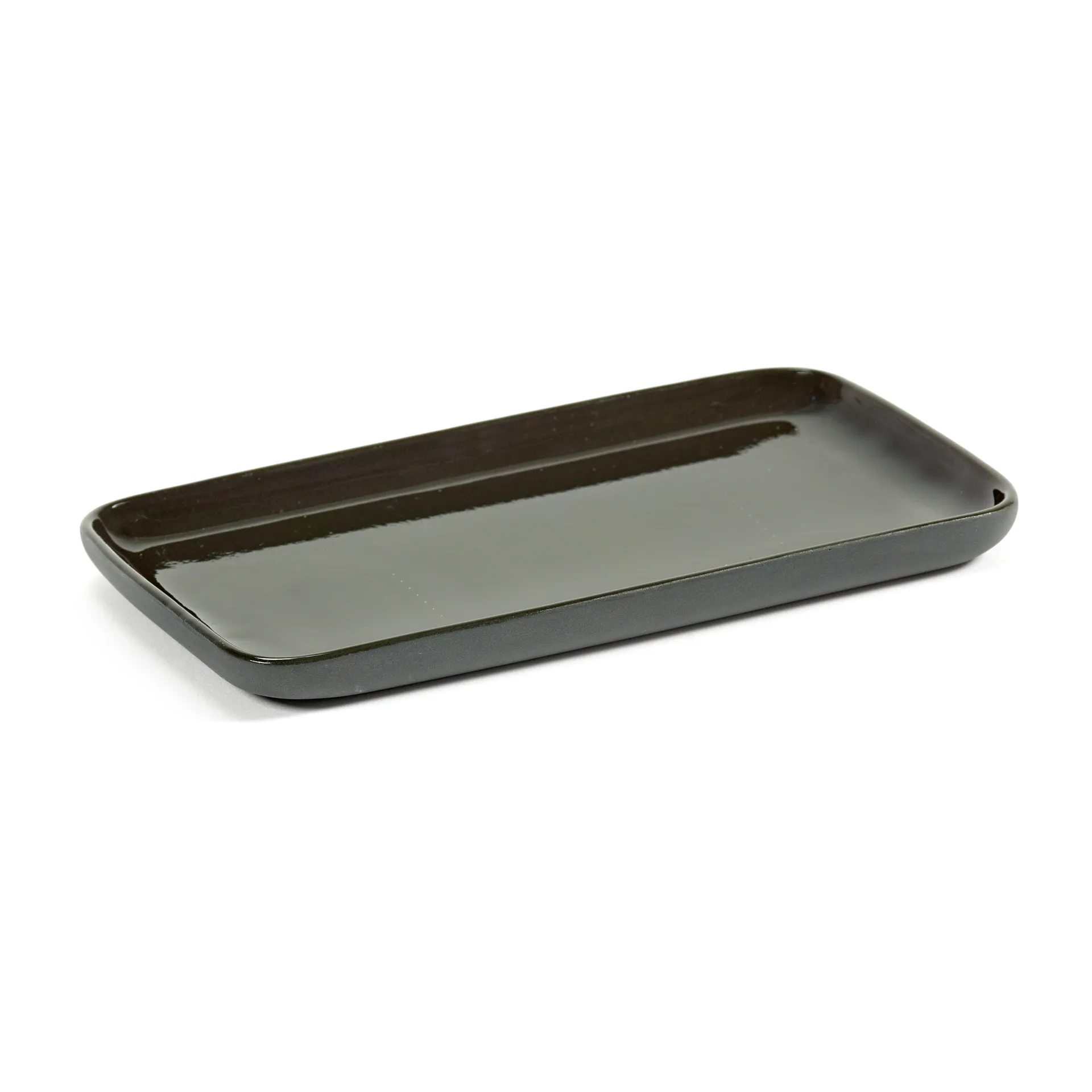 Serax Cose bakke rektangulær S 9,8x16,2 cm Dark Grey