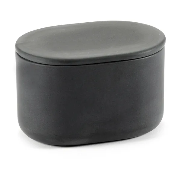 Cose förvaringsburk oval med lock hög 6,5x10,2 cm