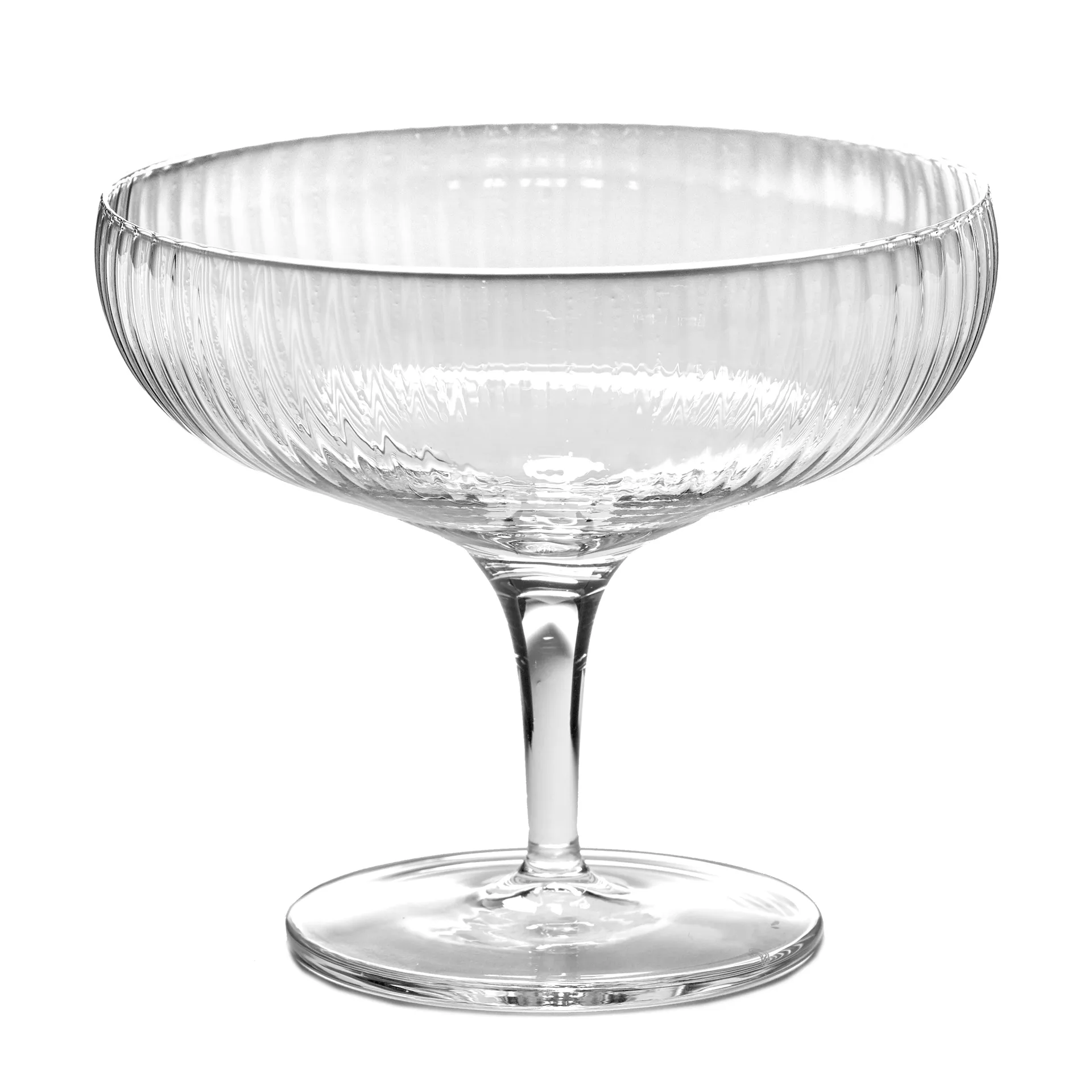 Serax Inku champagne coupe glas 15 cl Clear
