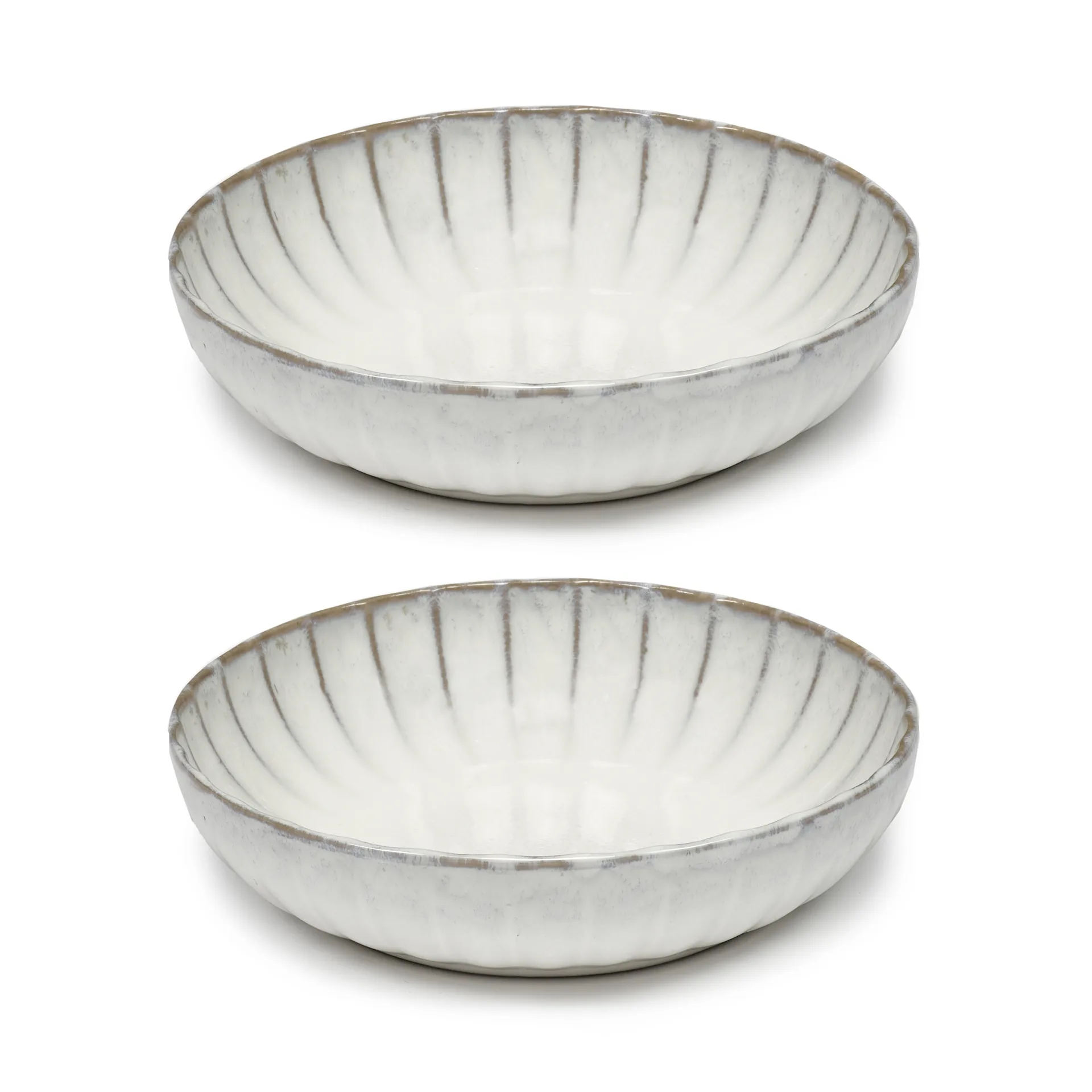 Serax Inku high tallerken XS Ø16 cm 2 stk White
