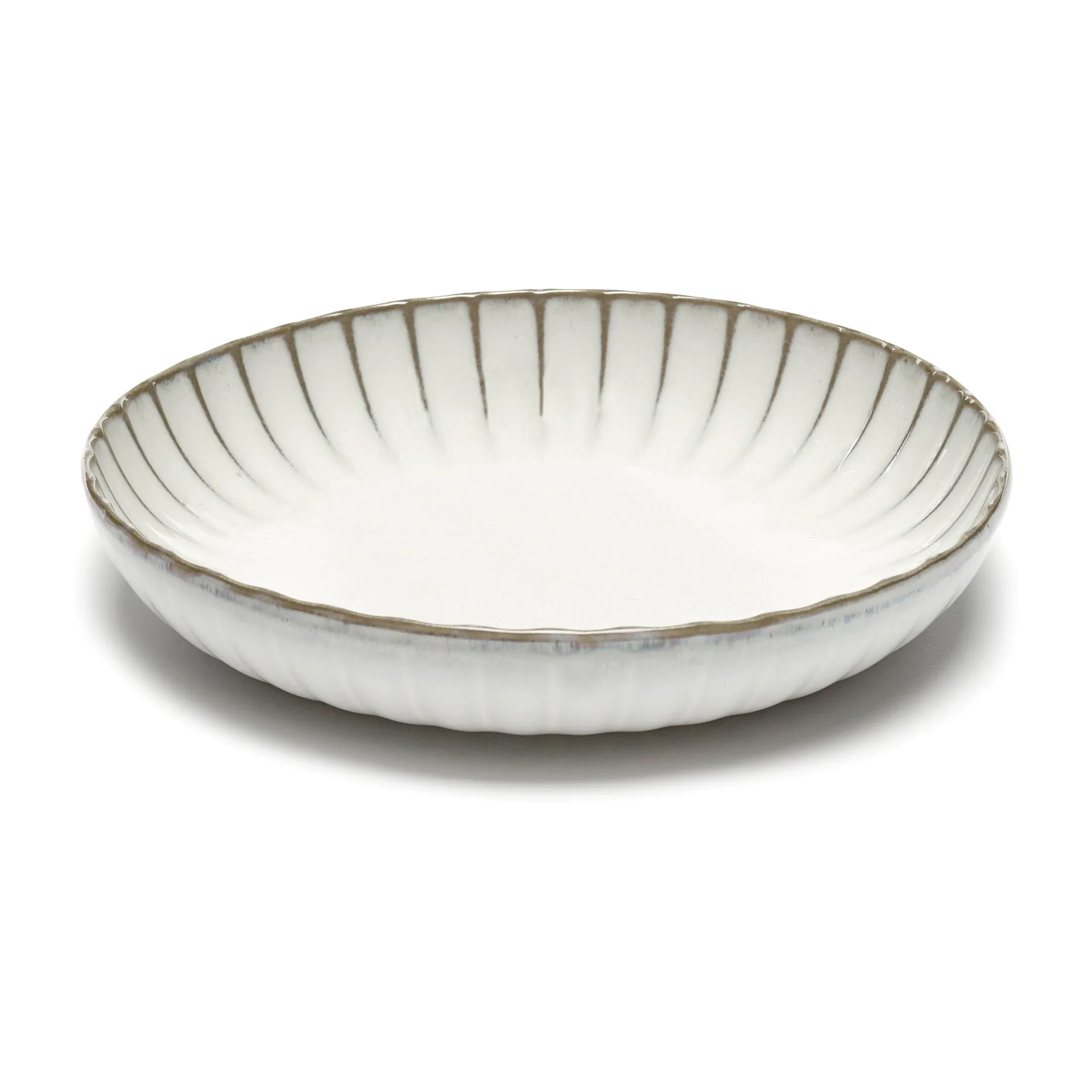 Serax Inku h&oslash;y tallerken M &Oslash;23 cm White