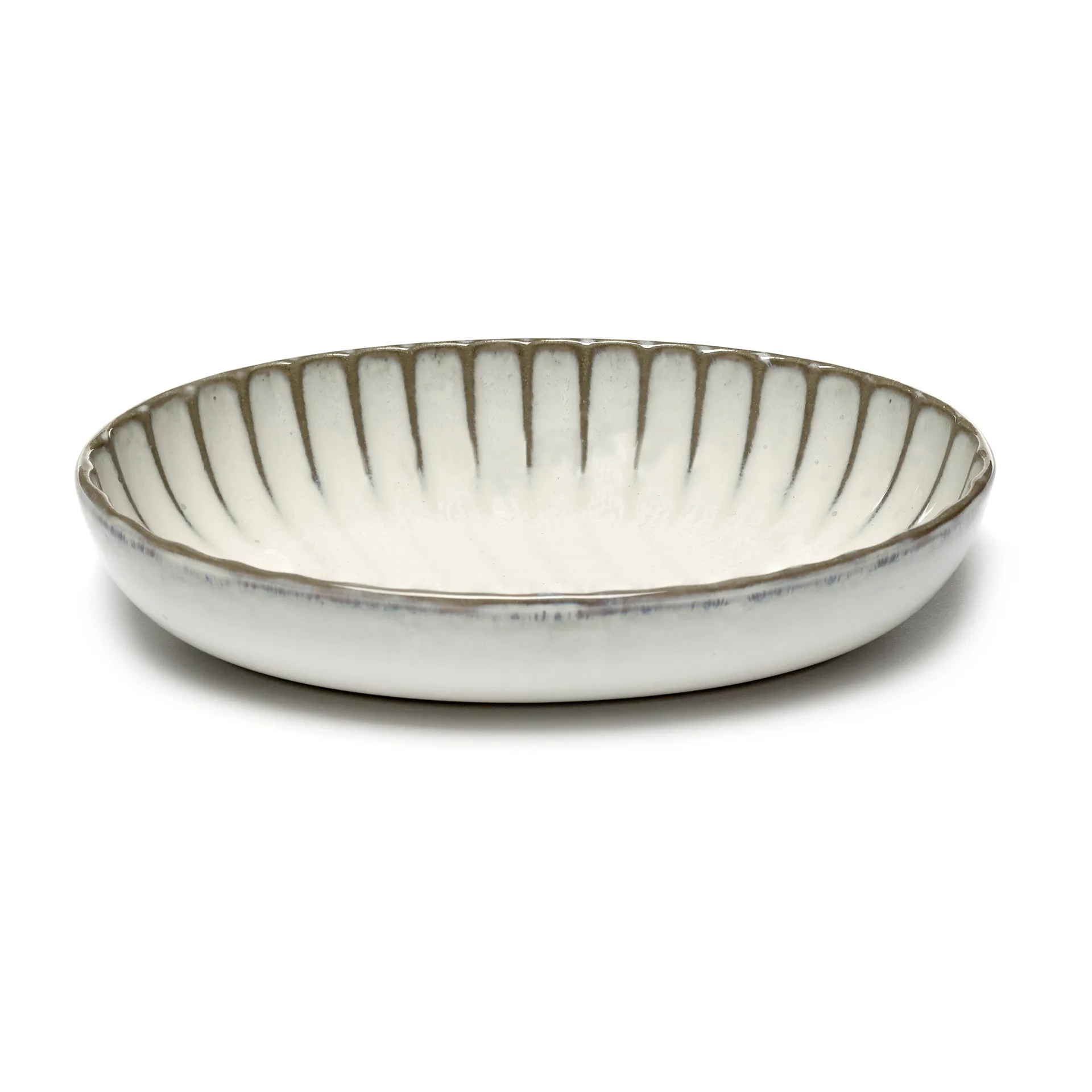 Serax Inku oval serveringsskål S 13x19 cm White