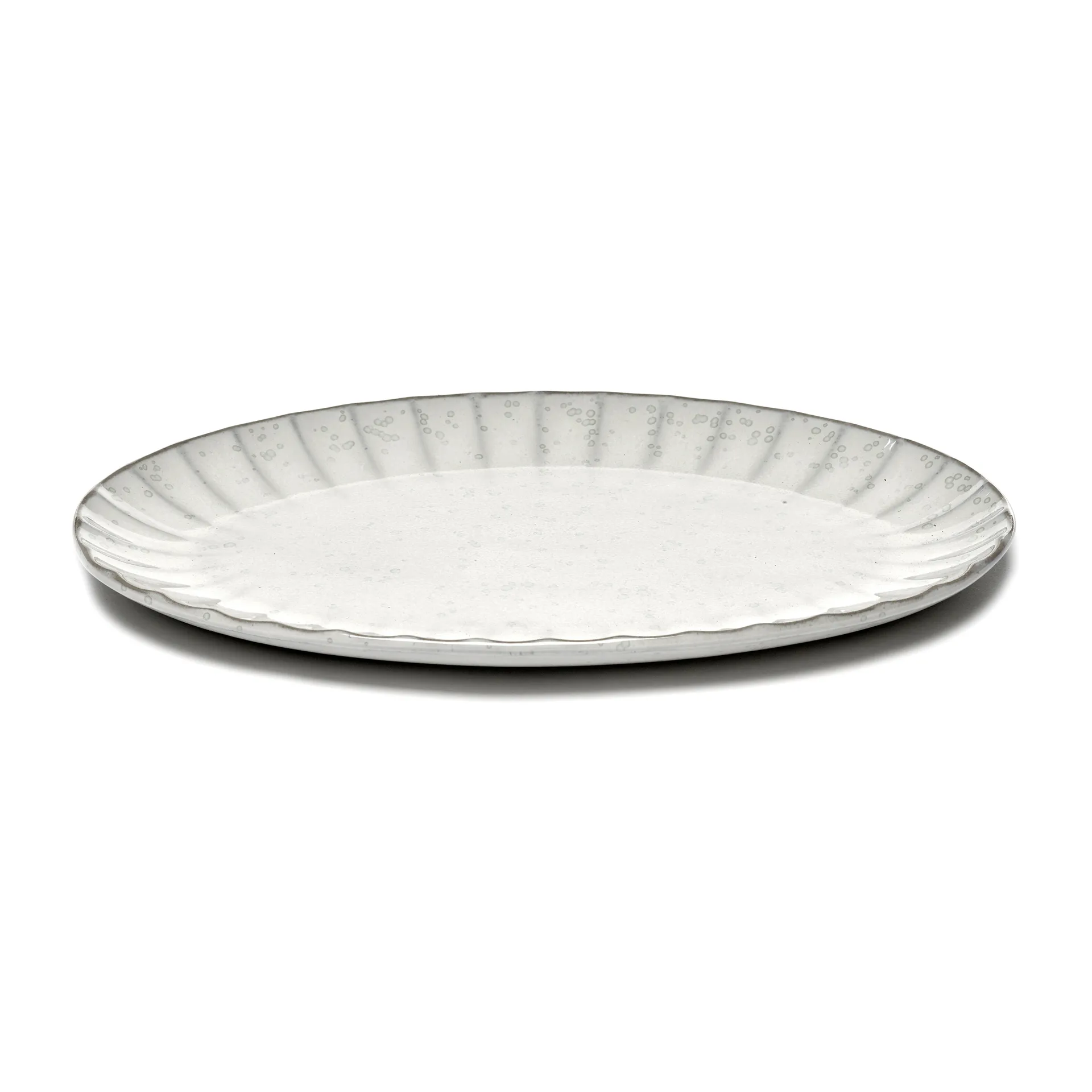 Serax Inku oval tallerken L 21x30 cm White
