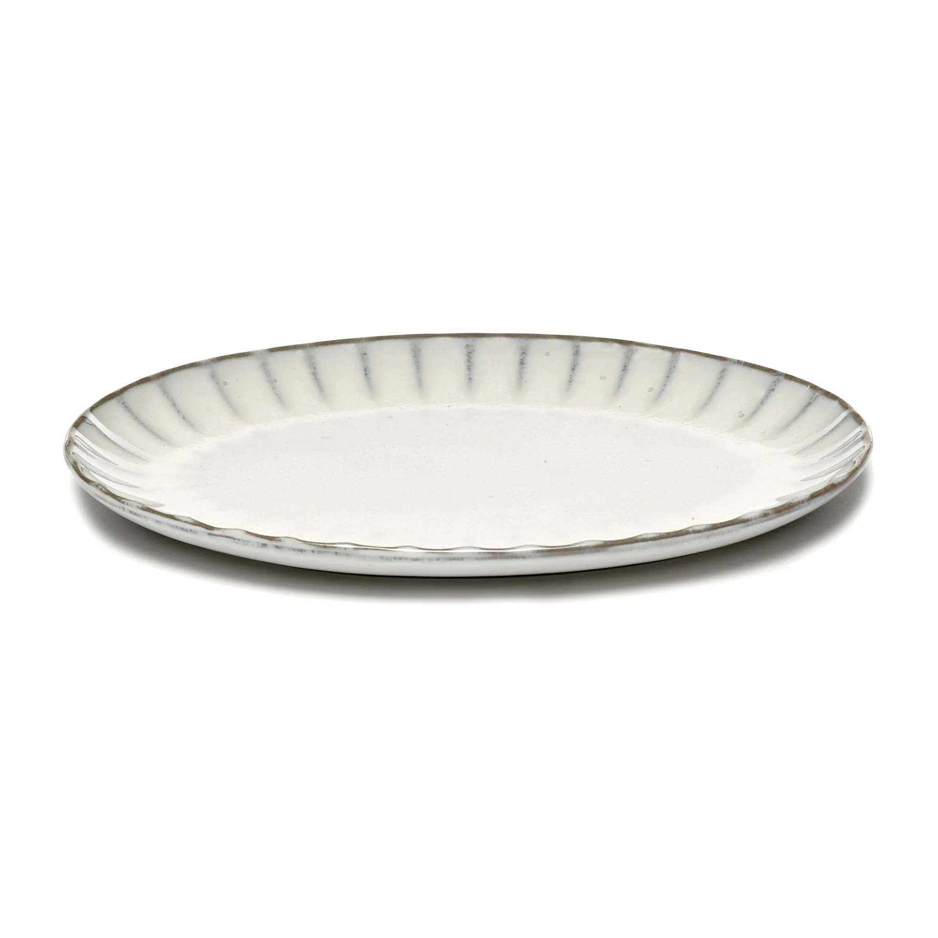 Serax Inku oval tallerken S 17,5x25 cm White