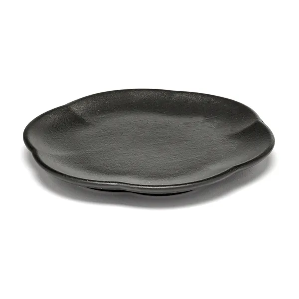 Inku räfflad tallrik M Ø13,9 cm