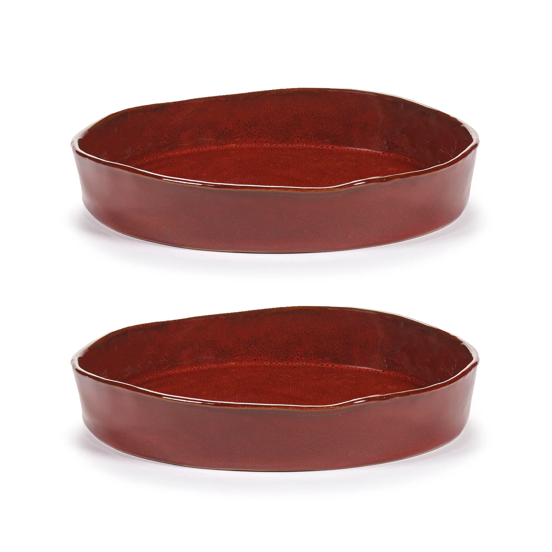 Serax La Mère dyb tallerken S Ø20 cm 2 stk Venetian red