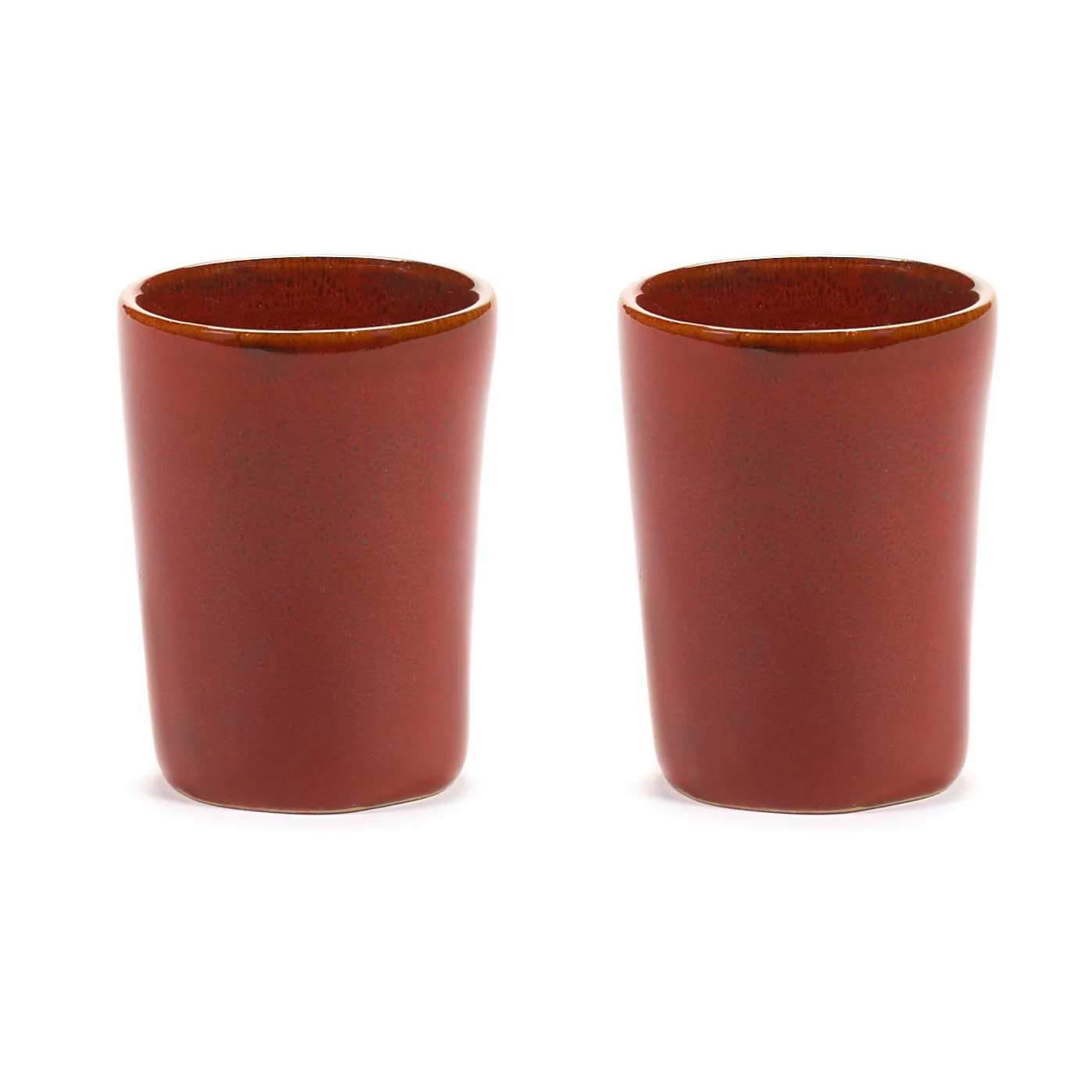 Serax La M&egrave;re espressokop 7 cl 2 stk Venetian red