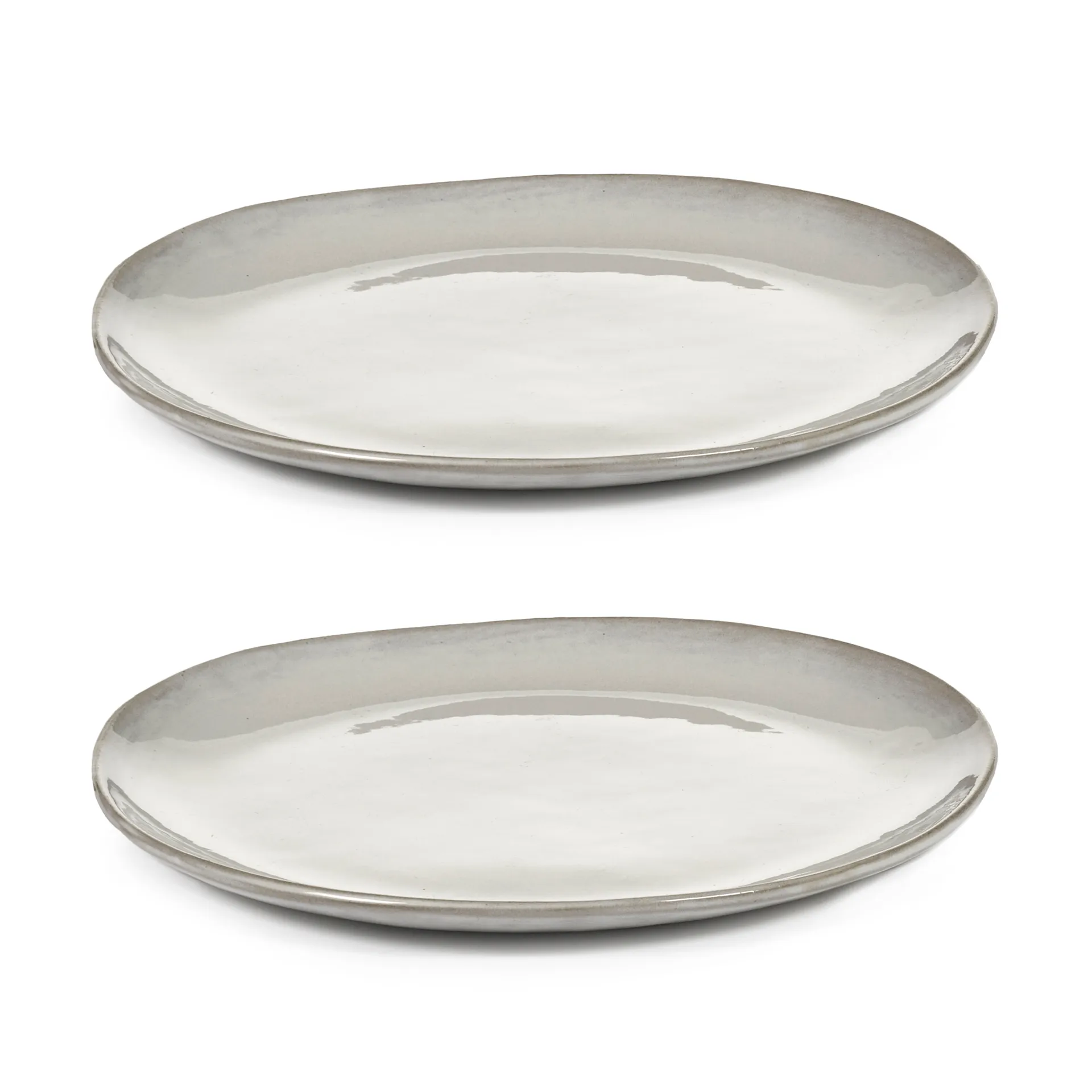 Serax La Mère tallerken M Ø20 cm 2 stk Off white billede