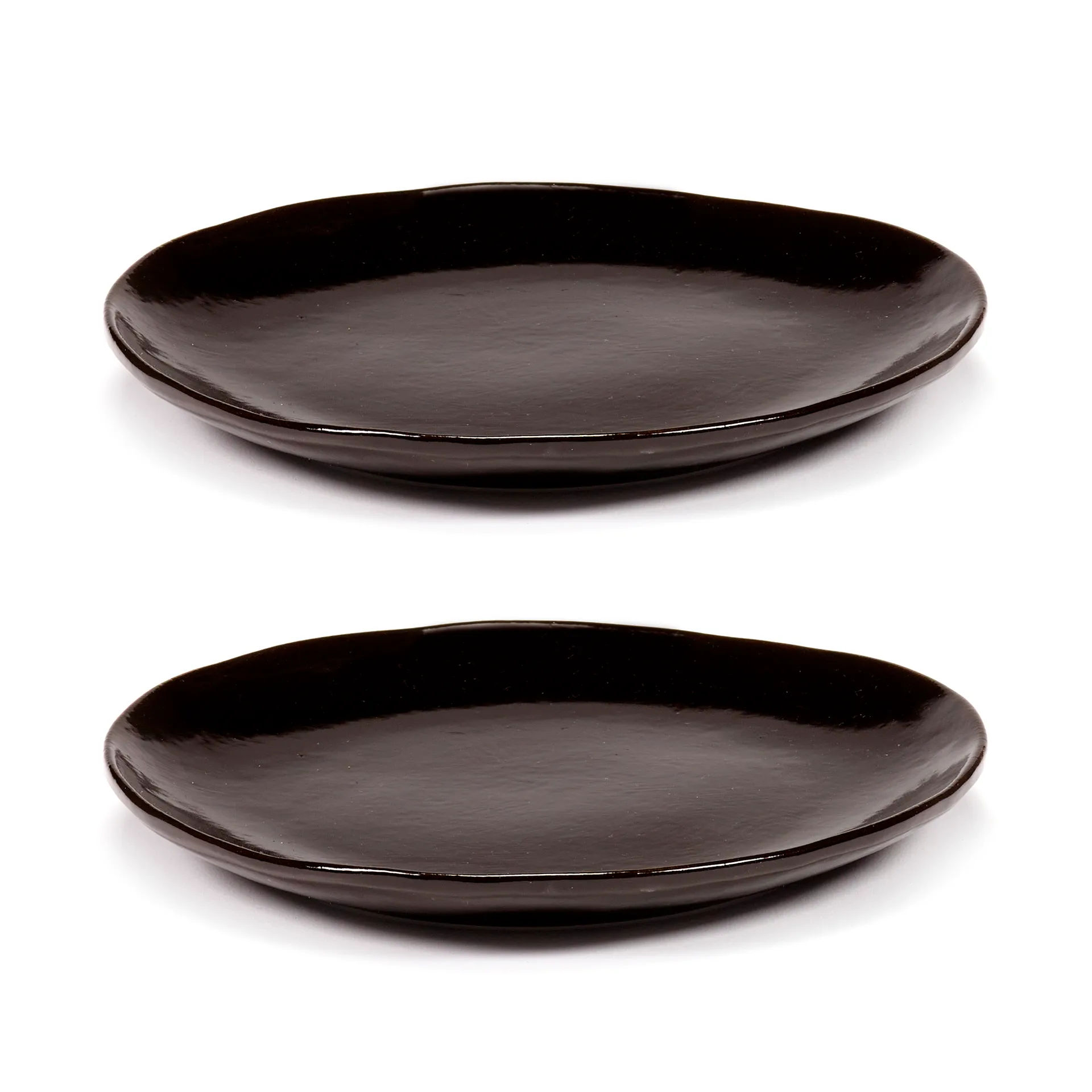 Serax La Mère tallerken S Ø18 cm 2 stk Dark brown