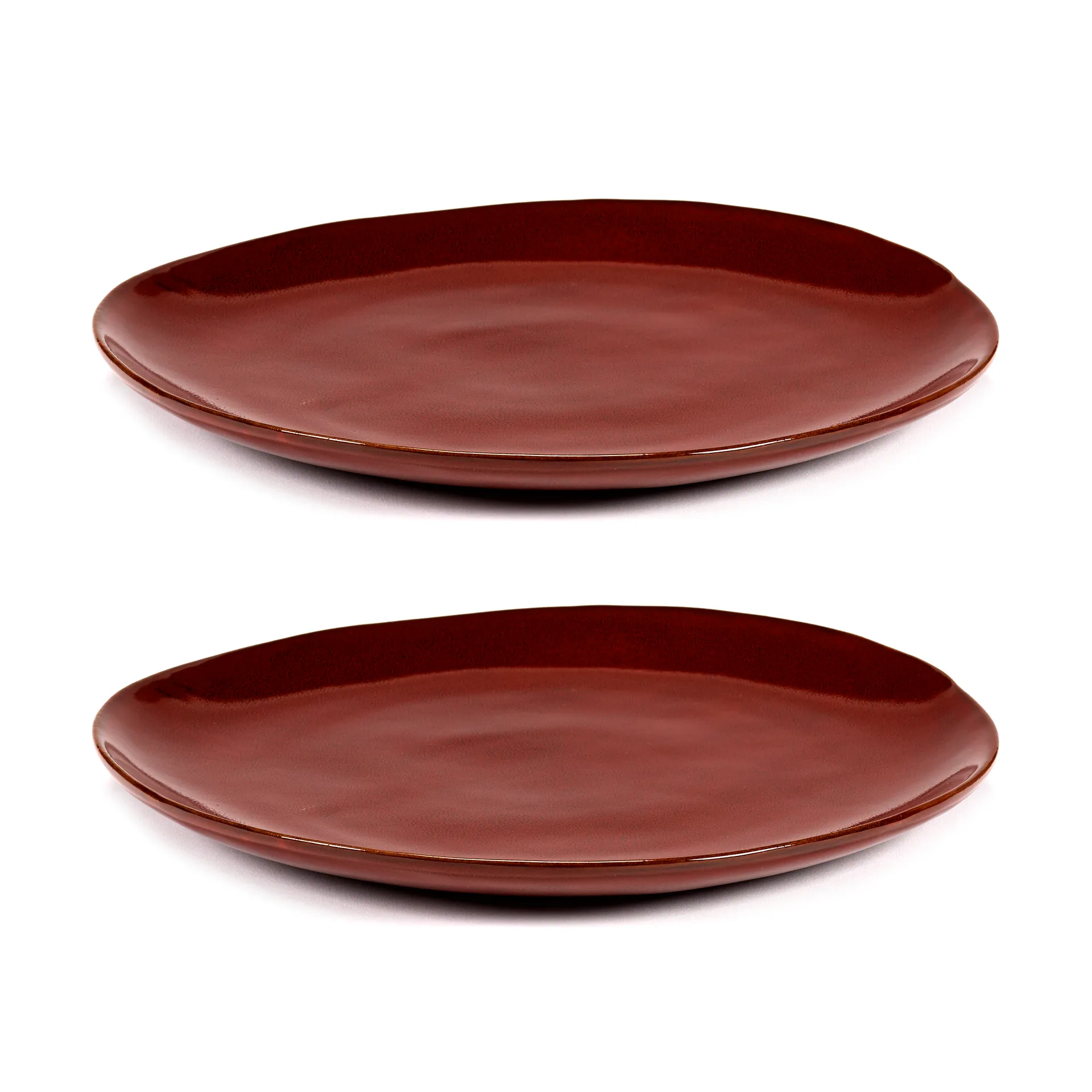 Serax La Mère tallerken XL Ø27 cm 2 stk Venetian red