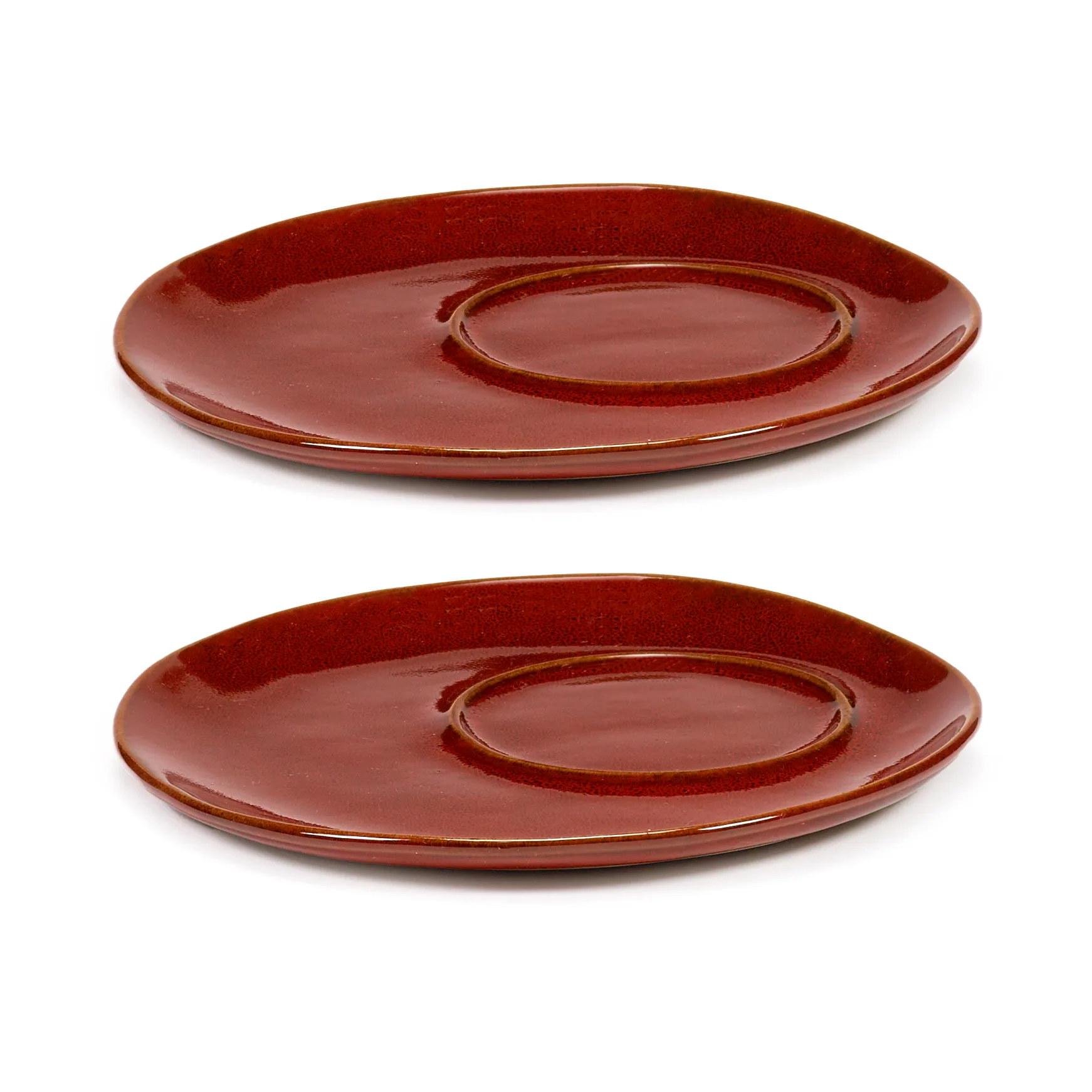 Serax La Mère underkop til kaffekop Ø14,5 cm 2 stk Venetian red