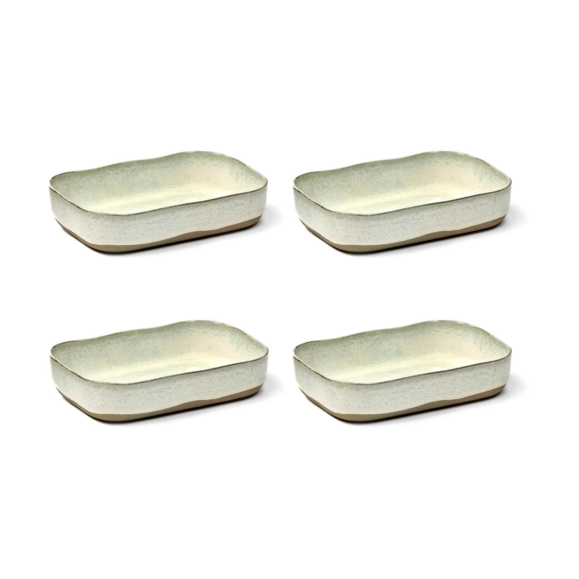 Serax La Nouvelle Table ekstra dyb fad No5 L 4 stk White