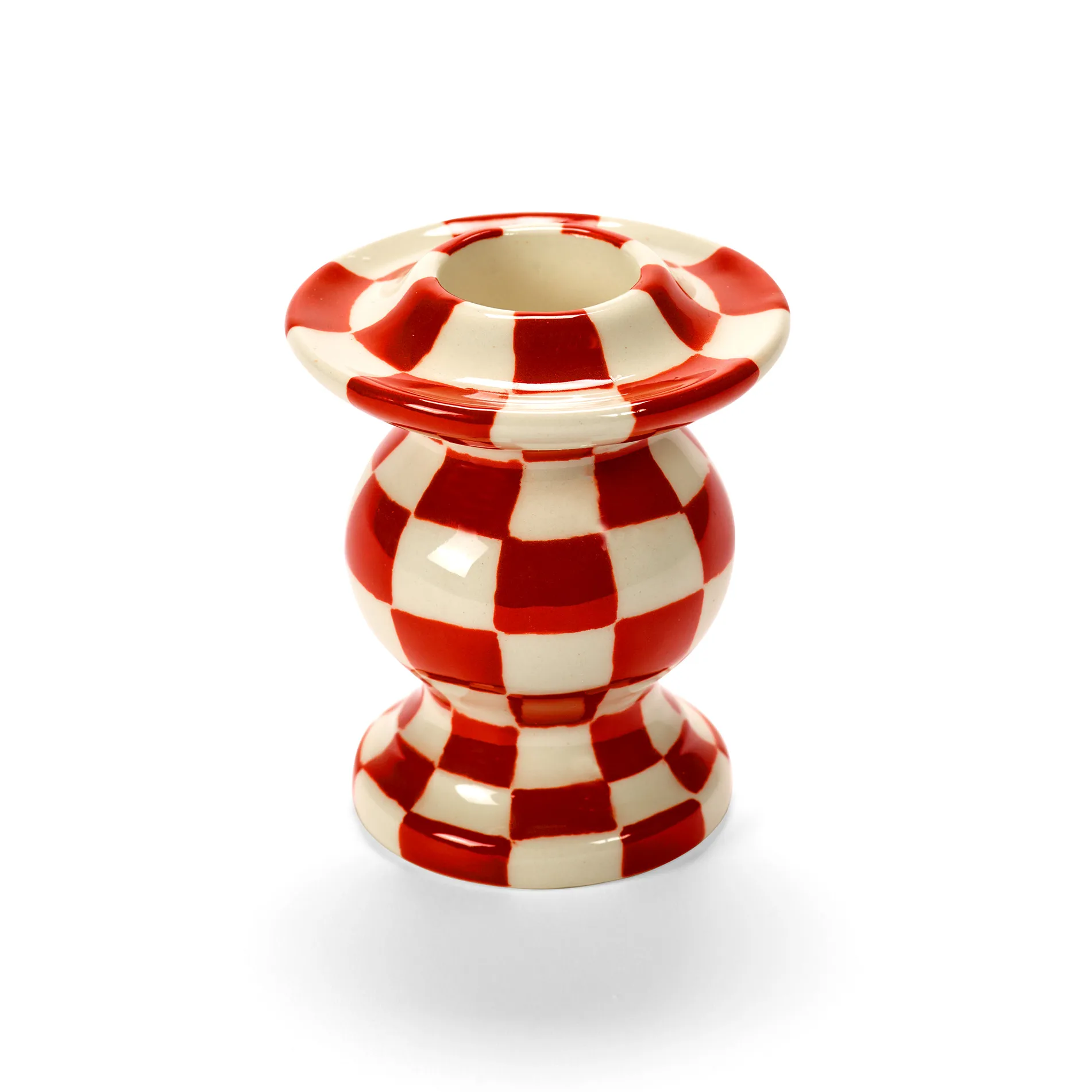 Serax Les Objets Mouleversants N°2 lysestage Red-white