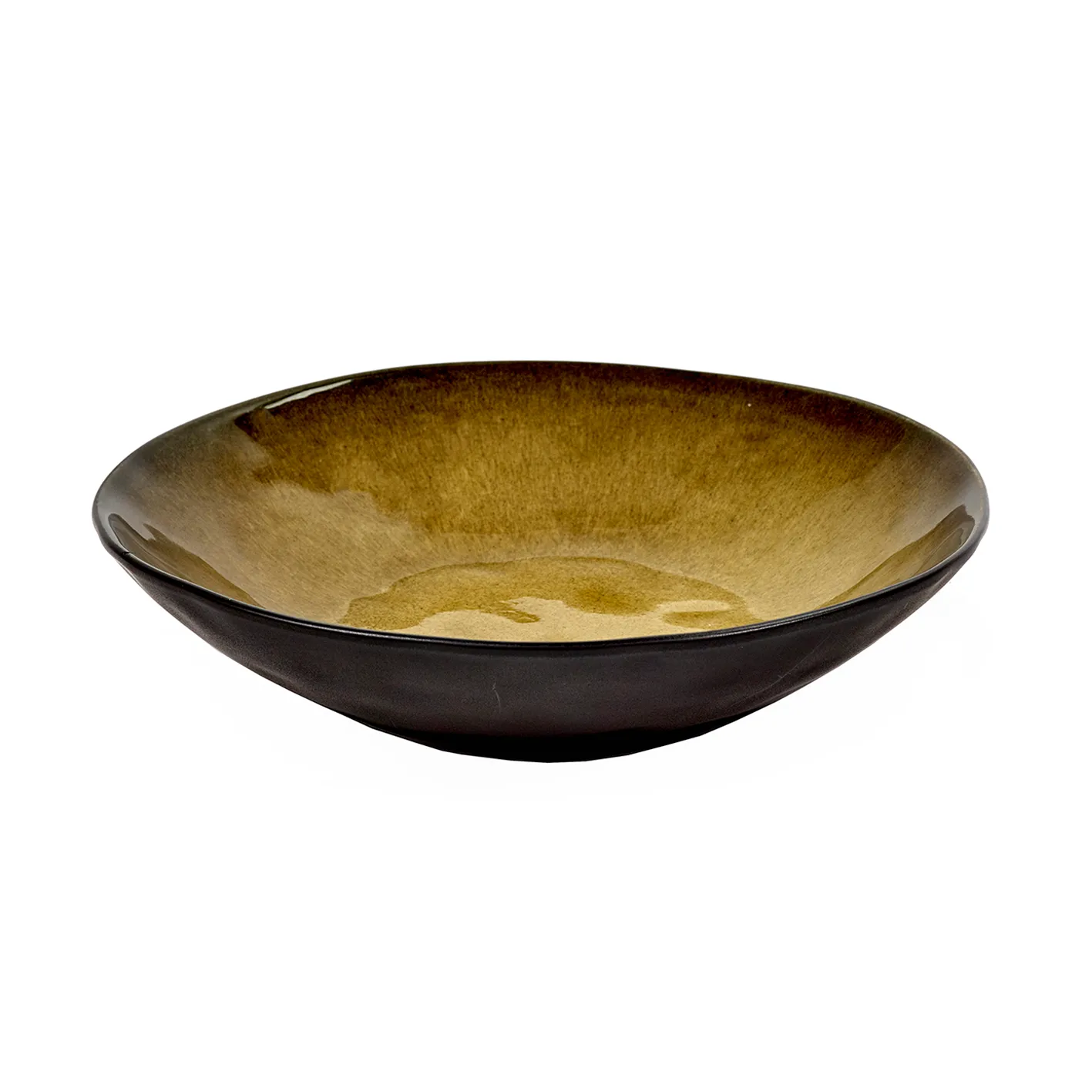 Serax Pure dyb tallerken 23,5 cm Green