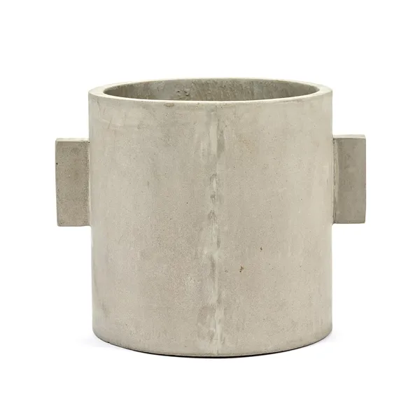 Rond kruka Ø25 cm, Natur