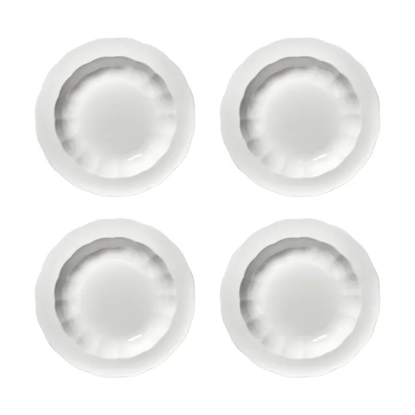 Silhouette djup tallrik M Ø23,7 cm 4-pack