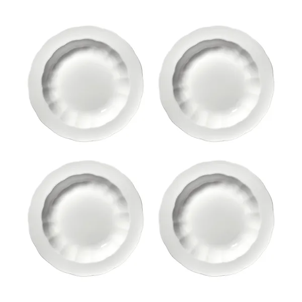 Silhouette djup tallrik S Ø21,5 cm 4-pack