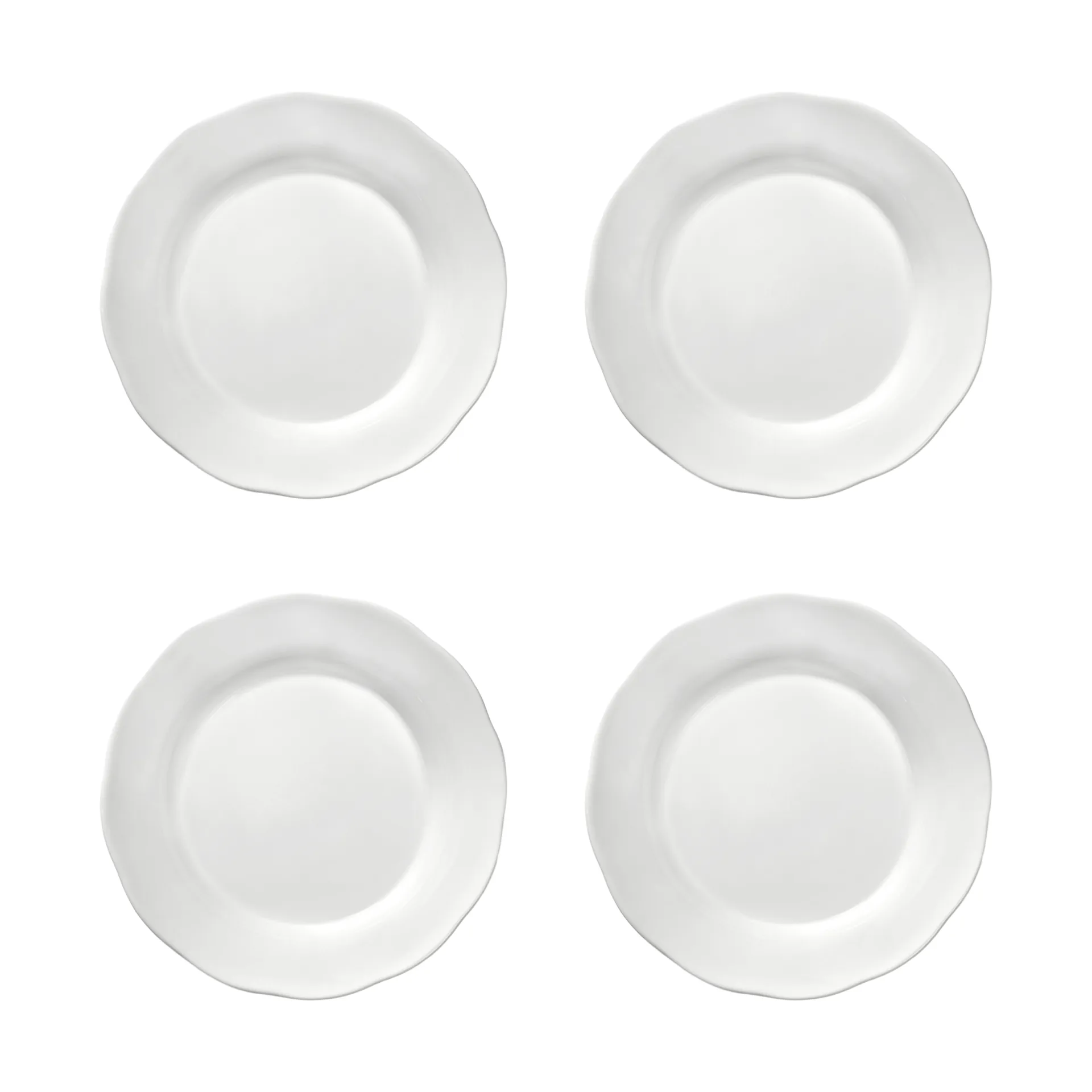 Serax Silhouette dyb sidetallerken M &Oslash;15 cm 4 stk White