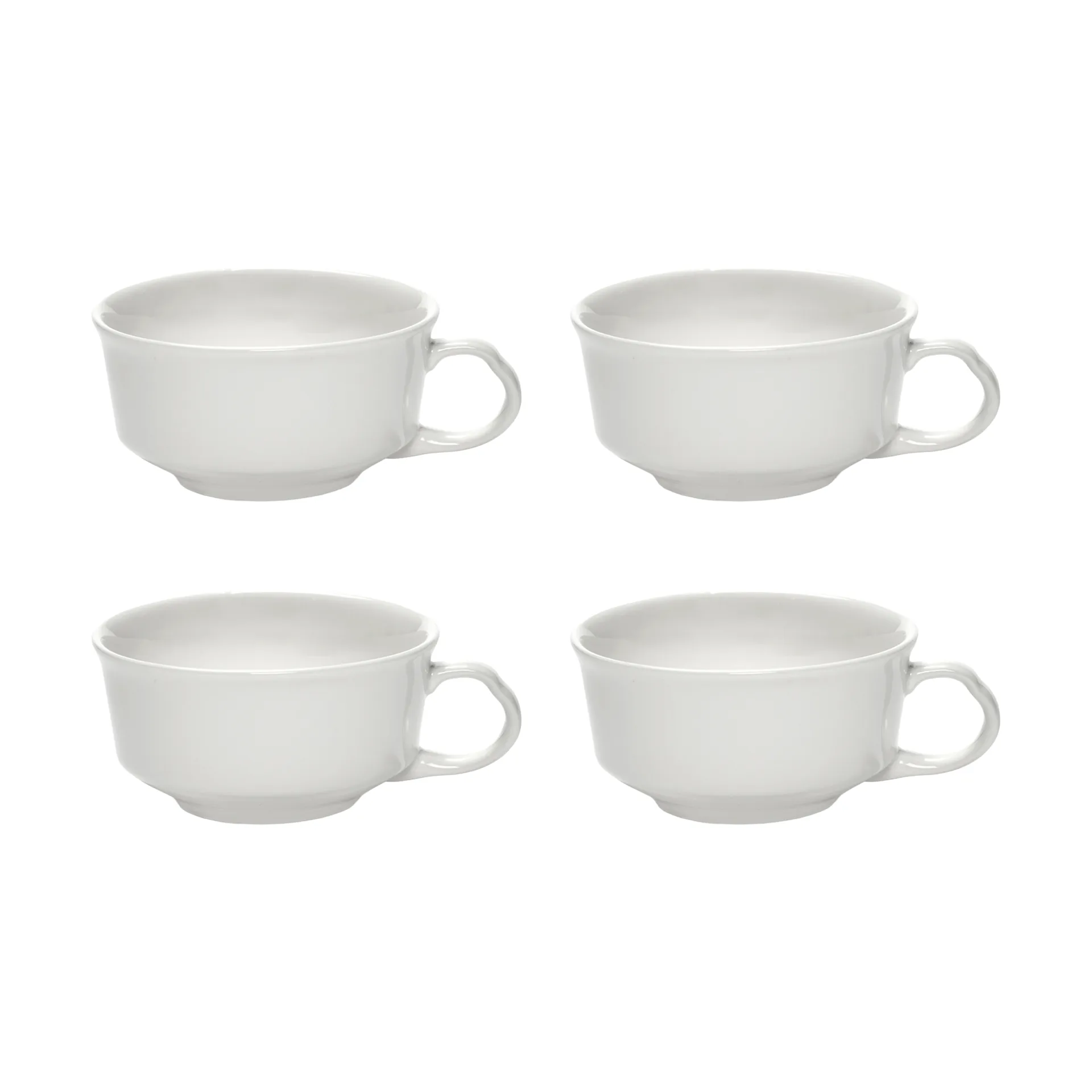Serax Silhouette espressokopp 10 cl 4-pack White