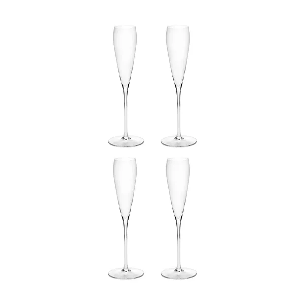 Silhouette flute champagneglas 15 cl 4-pack