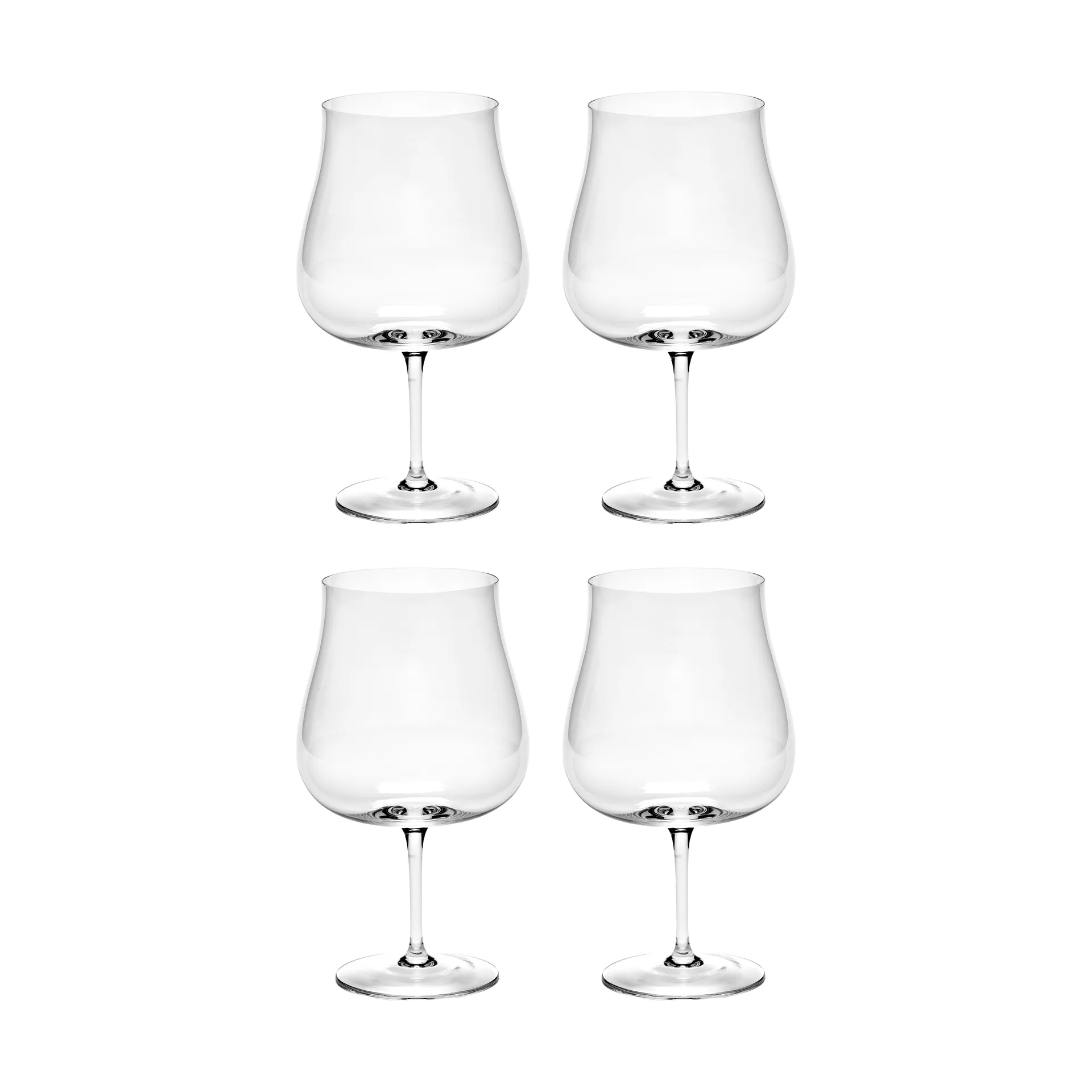 Serax Silhouette hvidvinsglas 59 cl 4 stk Clear