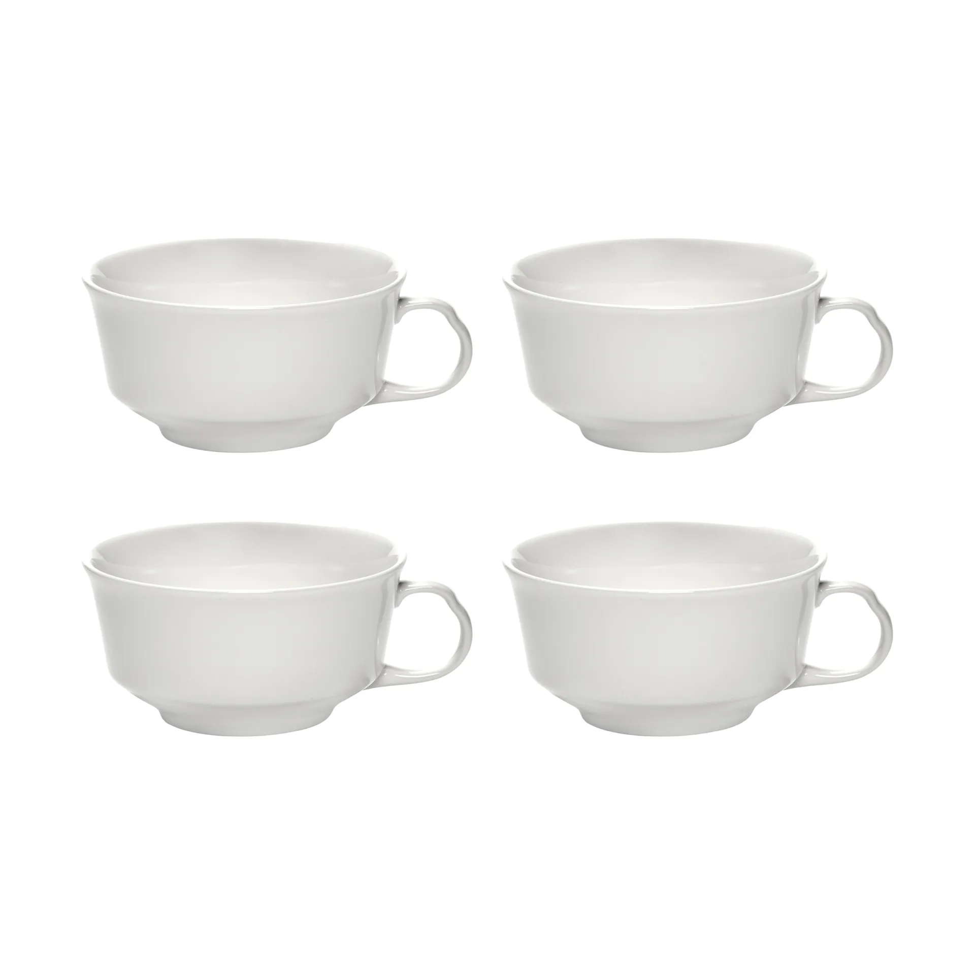 Serax Silhouette kaffekop 19 cl 4 stk White
