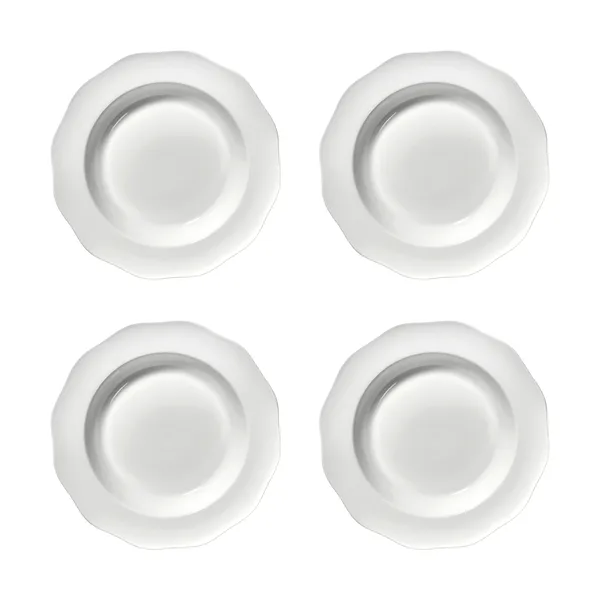 Silhouette pasta tallrik Ø22 cm 4-pack
