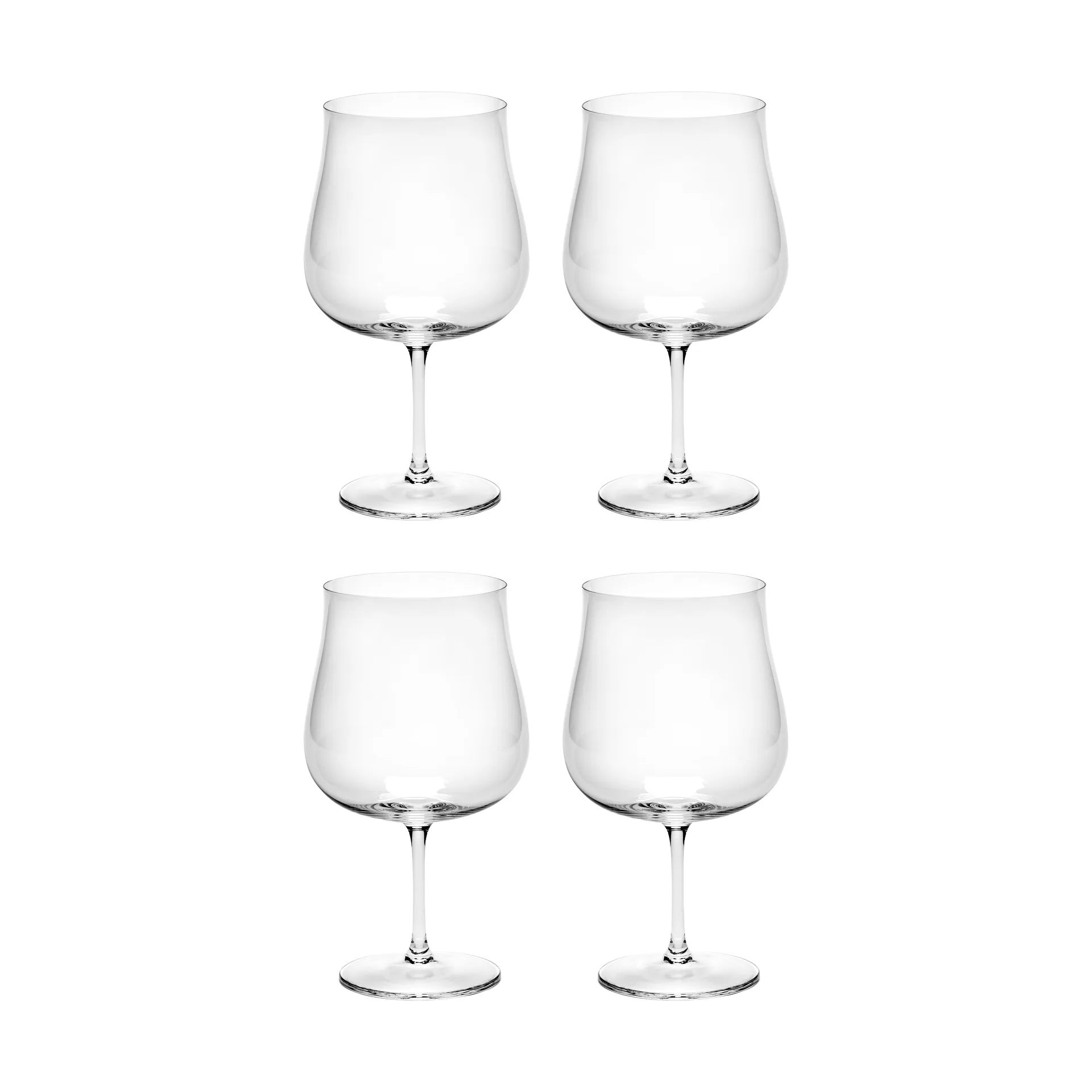 Serax Silhouette rødvinsglas 69 cl 4 stk Clear