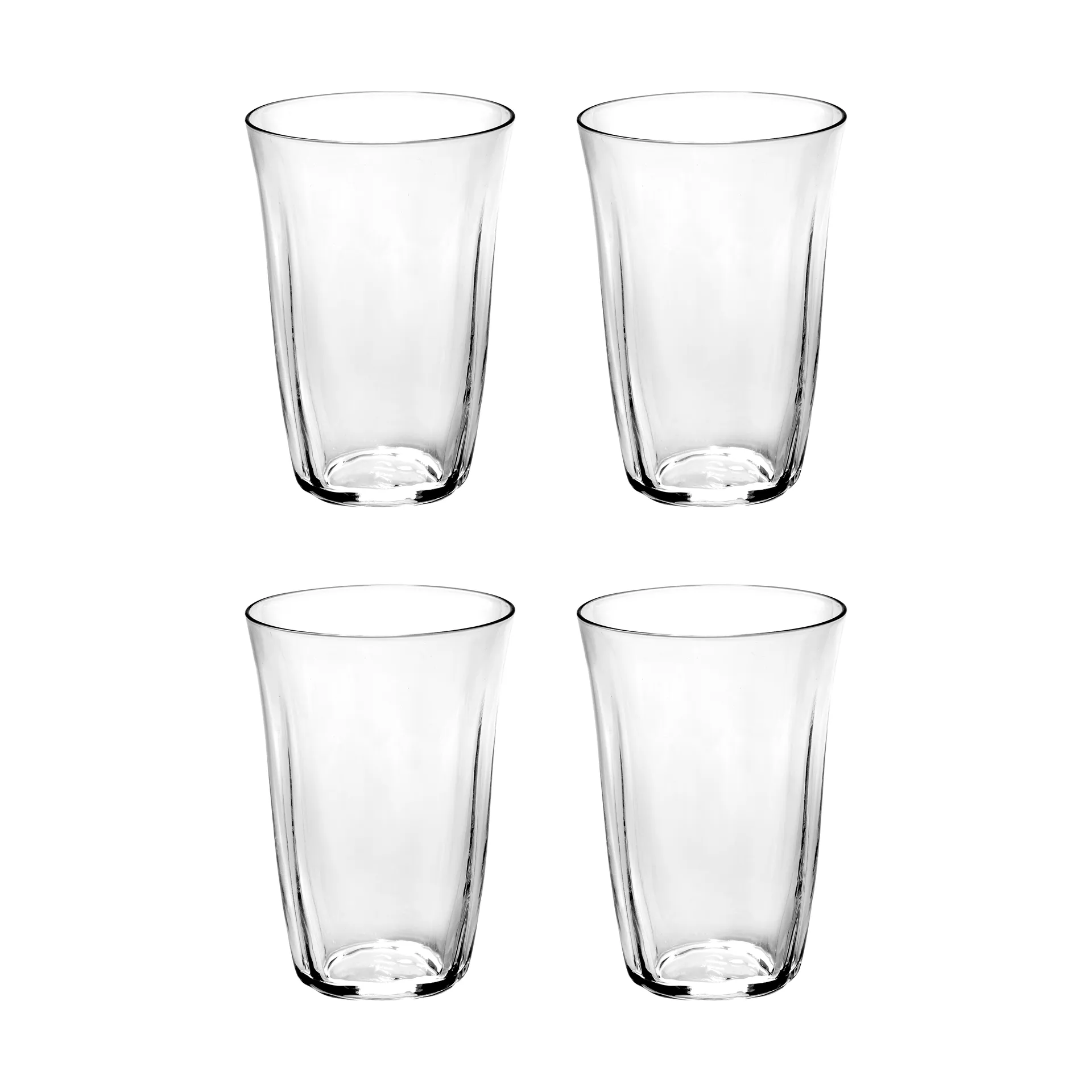 Serax Silhouette teglas 28 cl 4 stk Clear