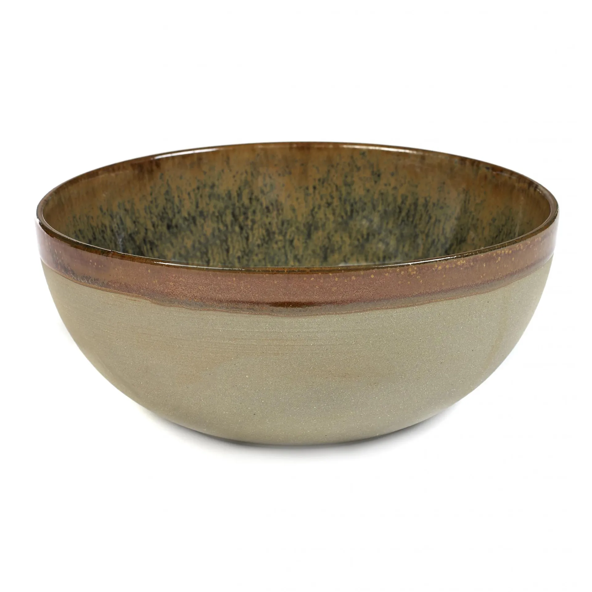 Serax Surface salatsk&aring;l 23,5 cm Indi grey