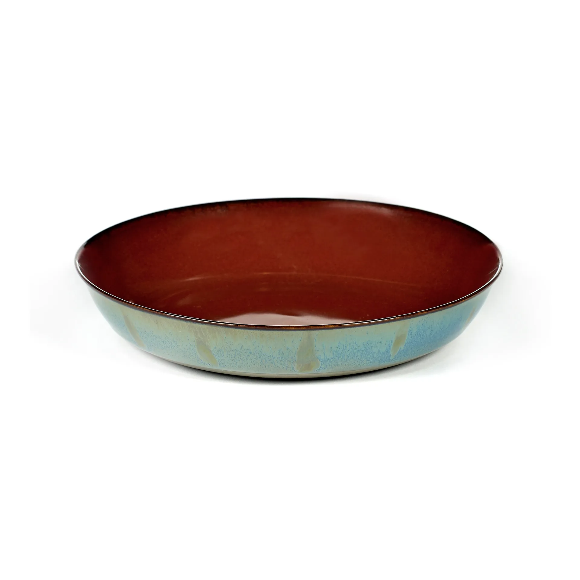Serax Terres de R&ecirc;ves assiett 17,5 cm Rust-smokey blue