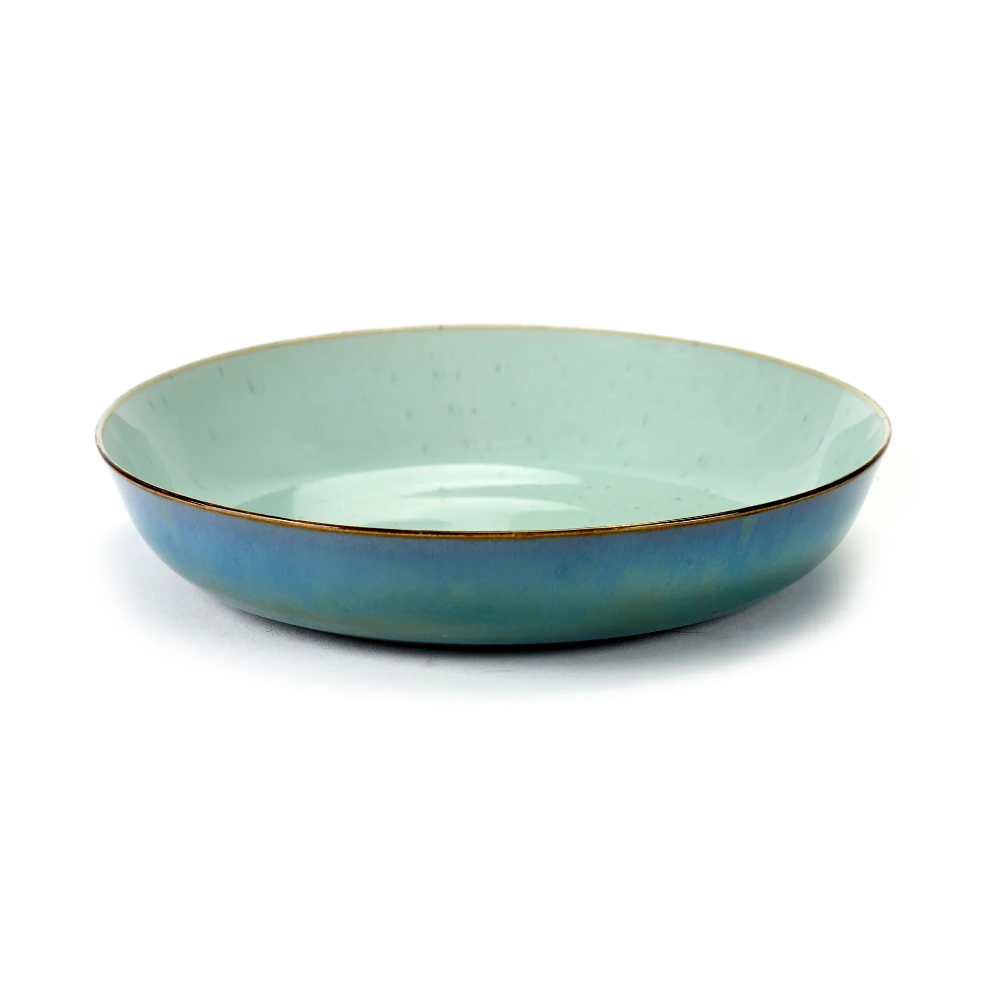 Serax Terres de Rêves bord 21 cm Light blue-smokey blue
