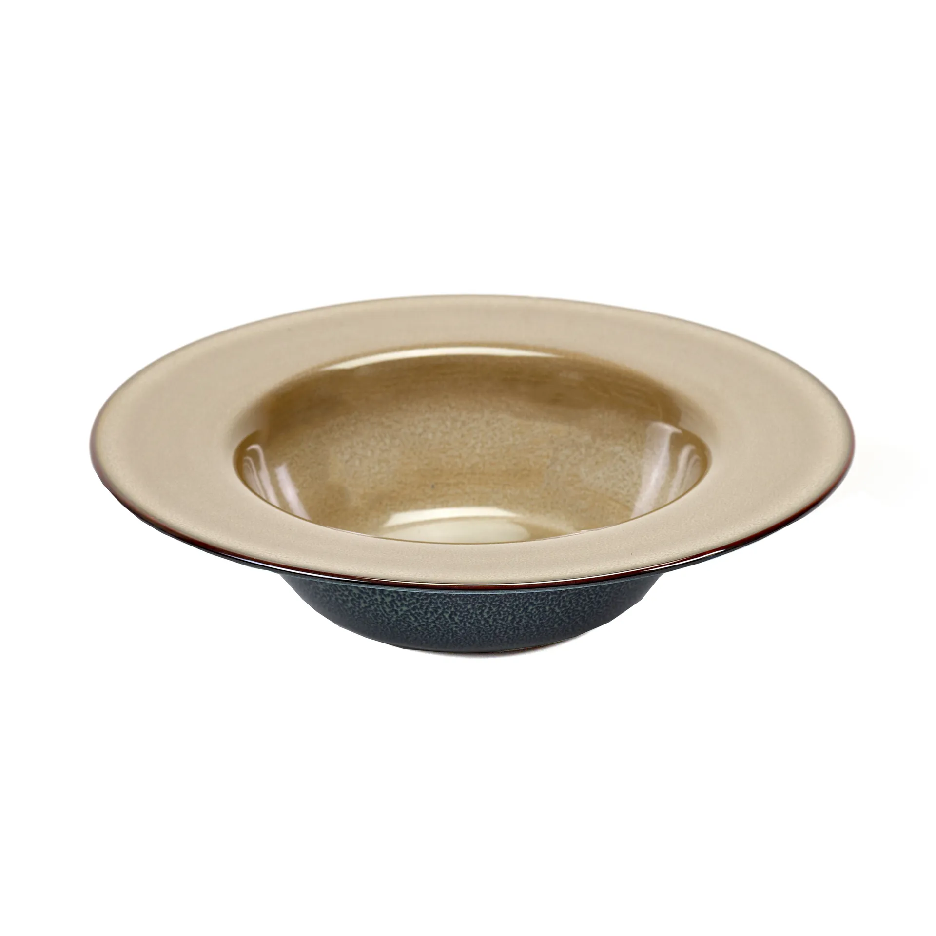 Serax Terres de R&ecirc;ves djup tallrik 21,3 cm Misty grey-dark blue